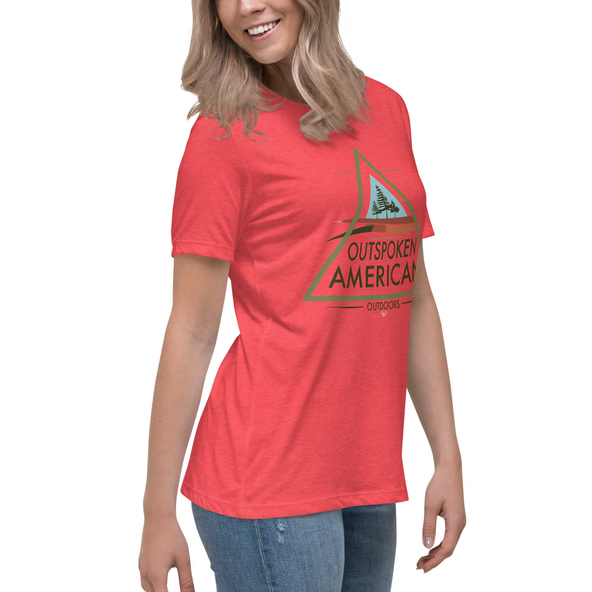 Outspoken American Outdoors (SUMTER Design) Women's Tee