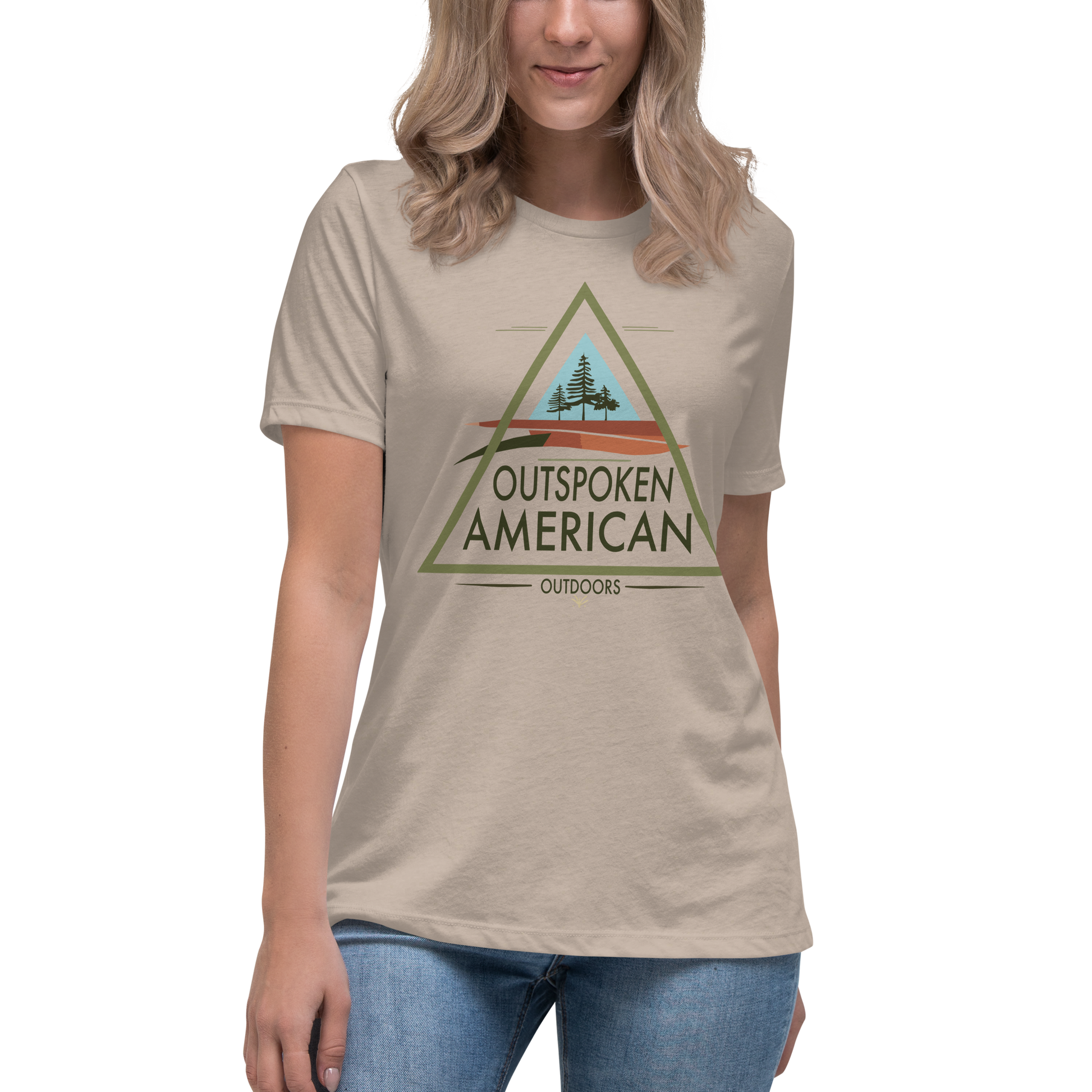 Outspoken American Outdoors (SUMTER Design) Women's Tee