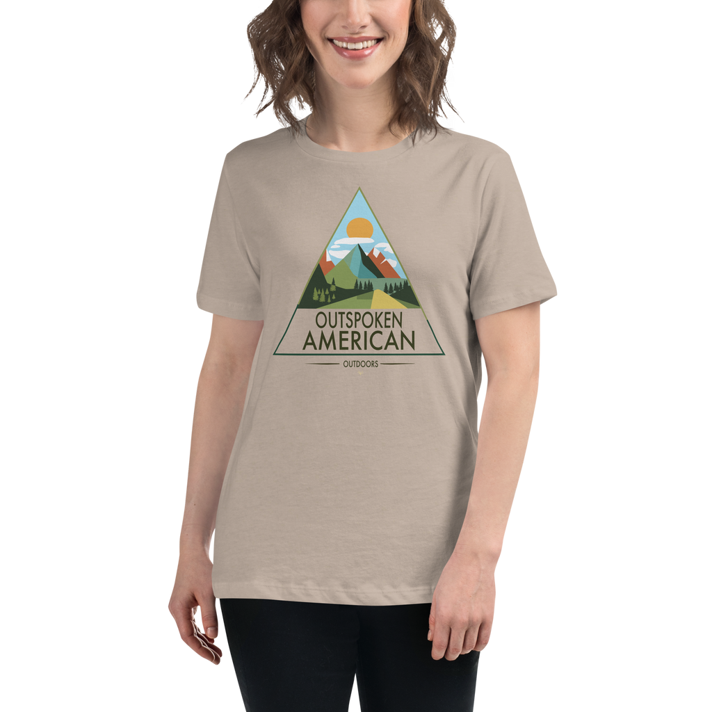 Outspoken American Outdoors (MONROE Design) Women's Tee
