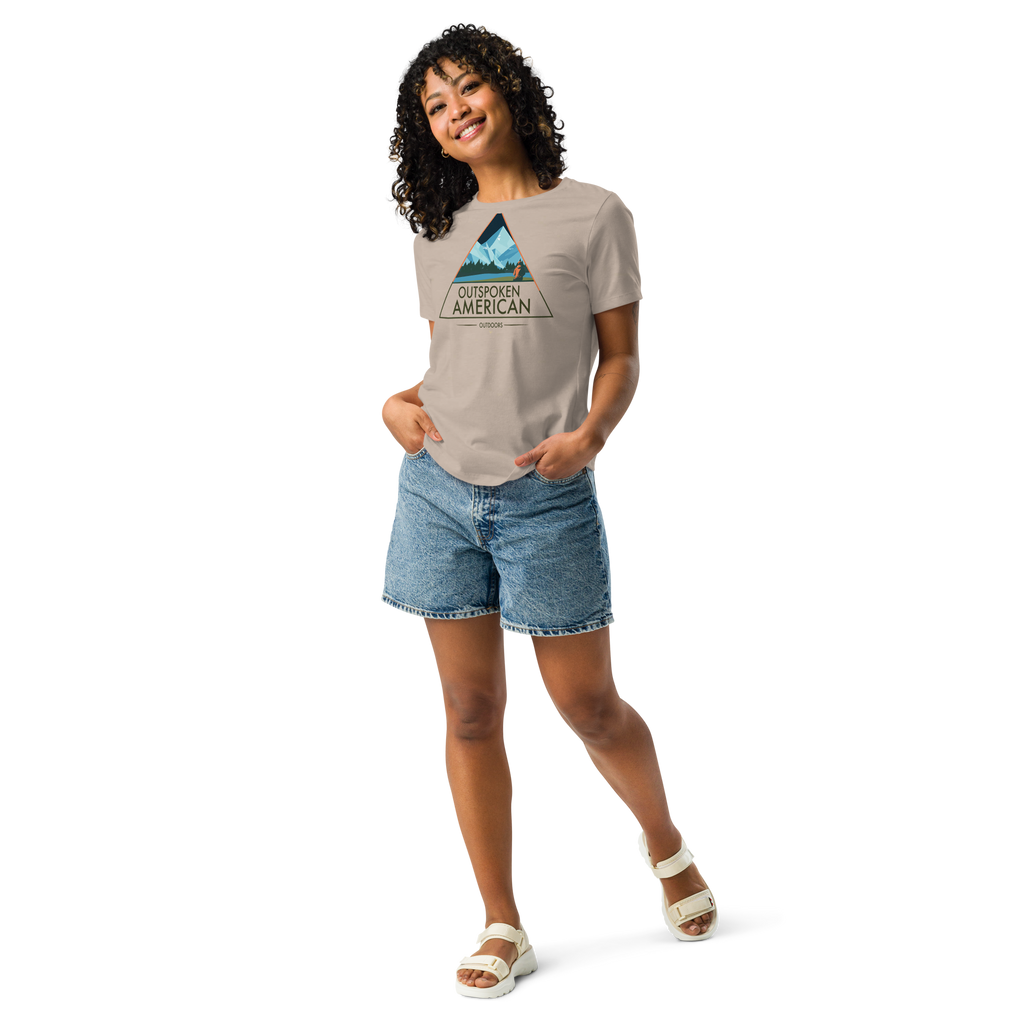 Outspoken American Outdoors (APPALACHIA Design) Women's Tee