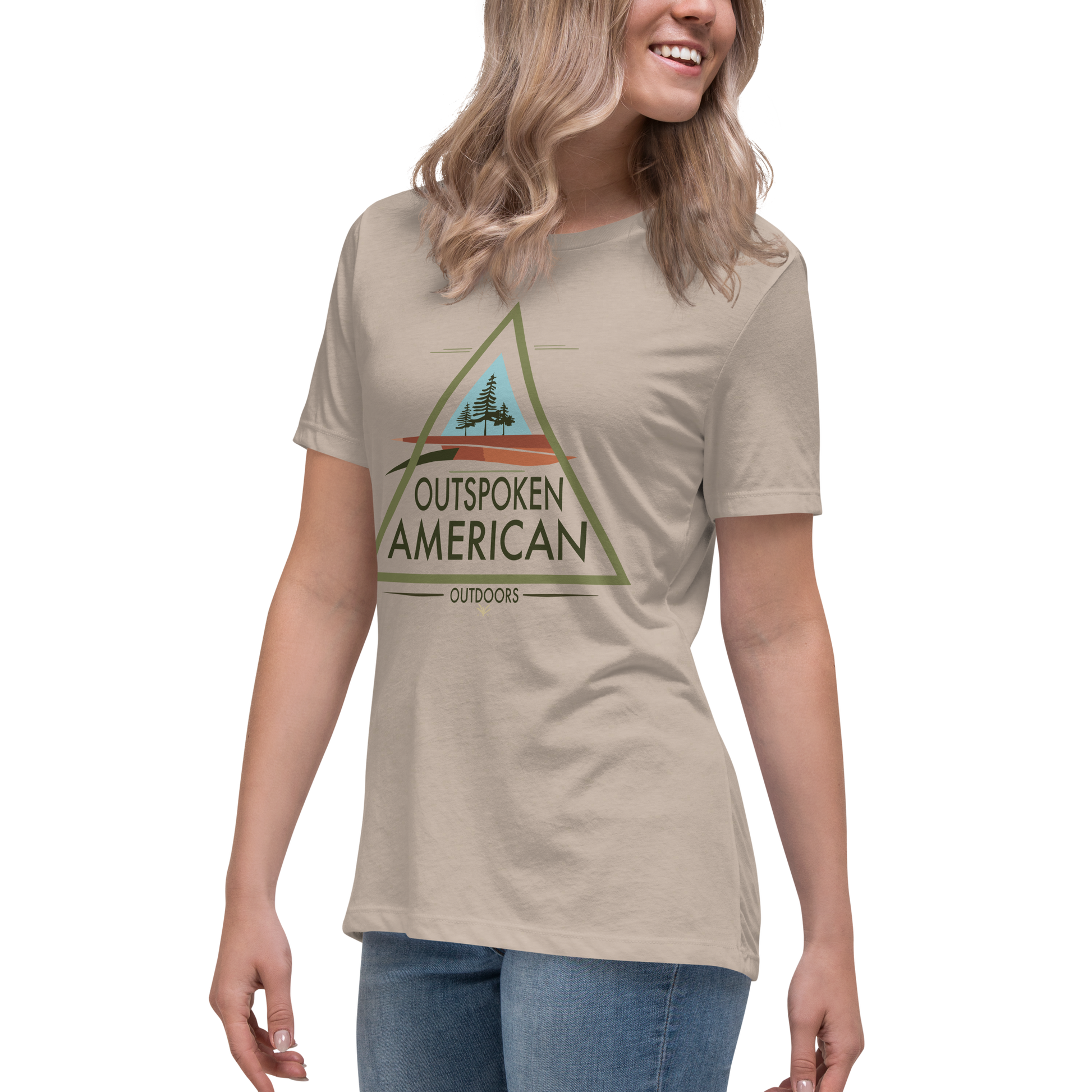 Outspoken American Outdoors (SUMTER Design) Women's Tee