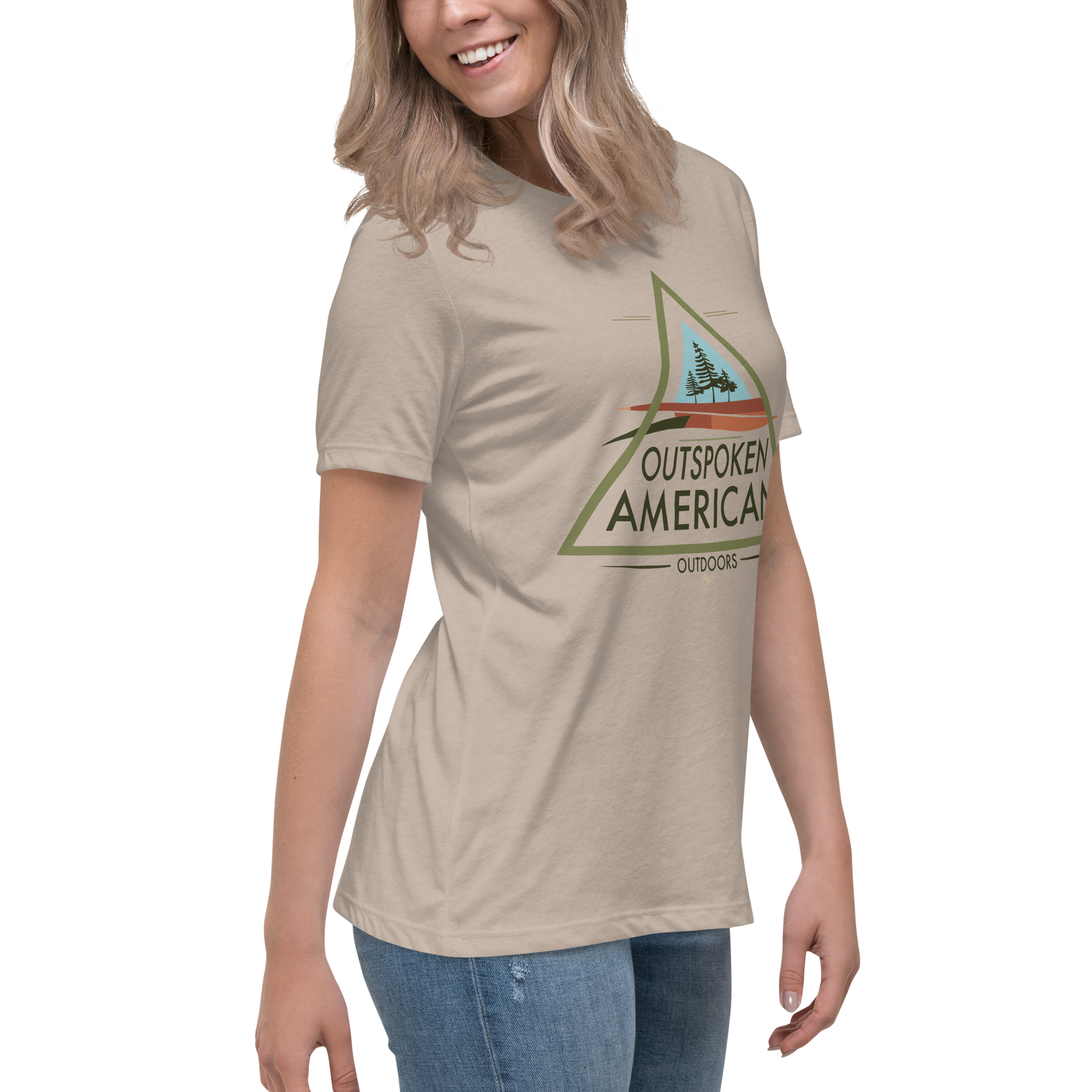 Outspoken American Outdoors (SUMTER Design) Women's Tee
