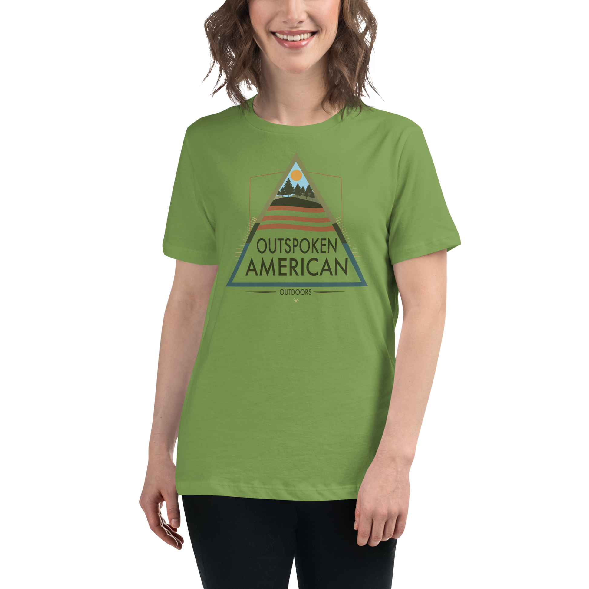 Outspoken American Outdoors (AUGUSTINE Design) Women's Tee