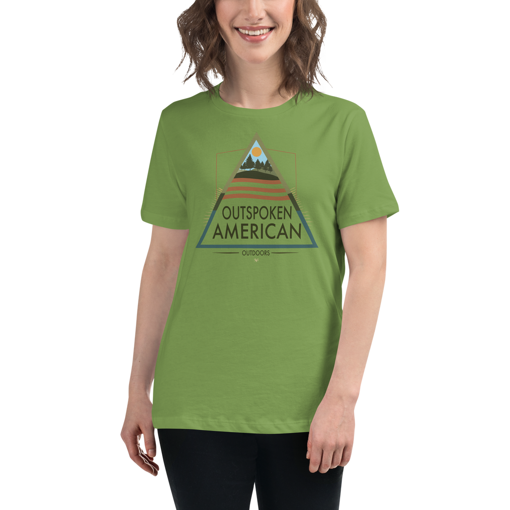 Outspoken American Outdoors (AUGUSTINE Design) Women's Tee