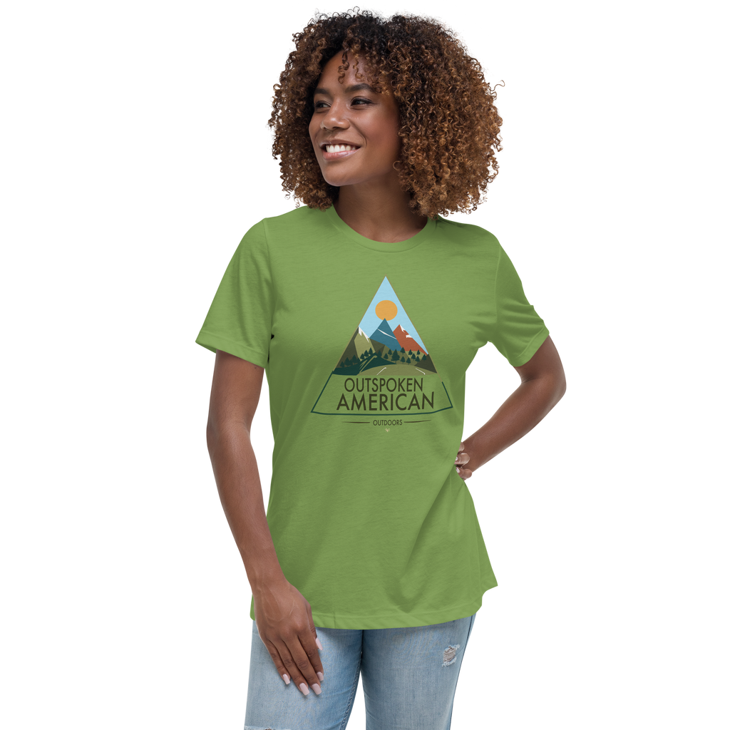 Outspoken American Outdoors (ROCKY Design) Women's Tee