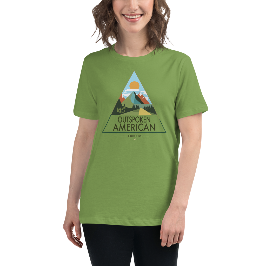 Outspoken American Outdoors (MONROE Design) Women's Tee