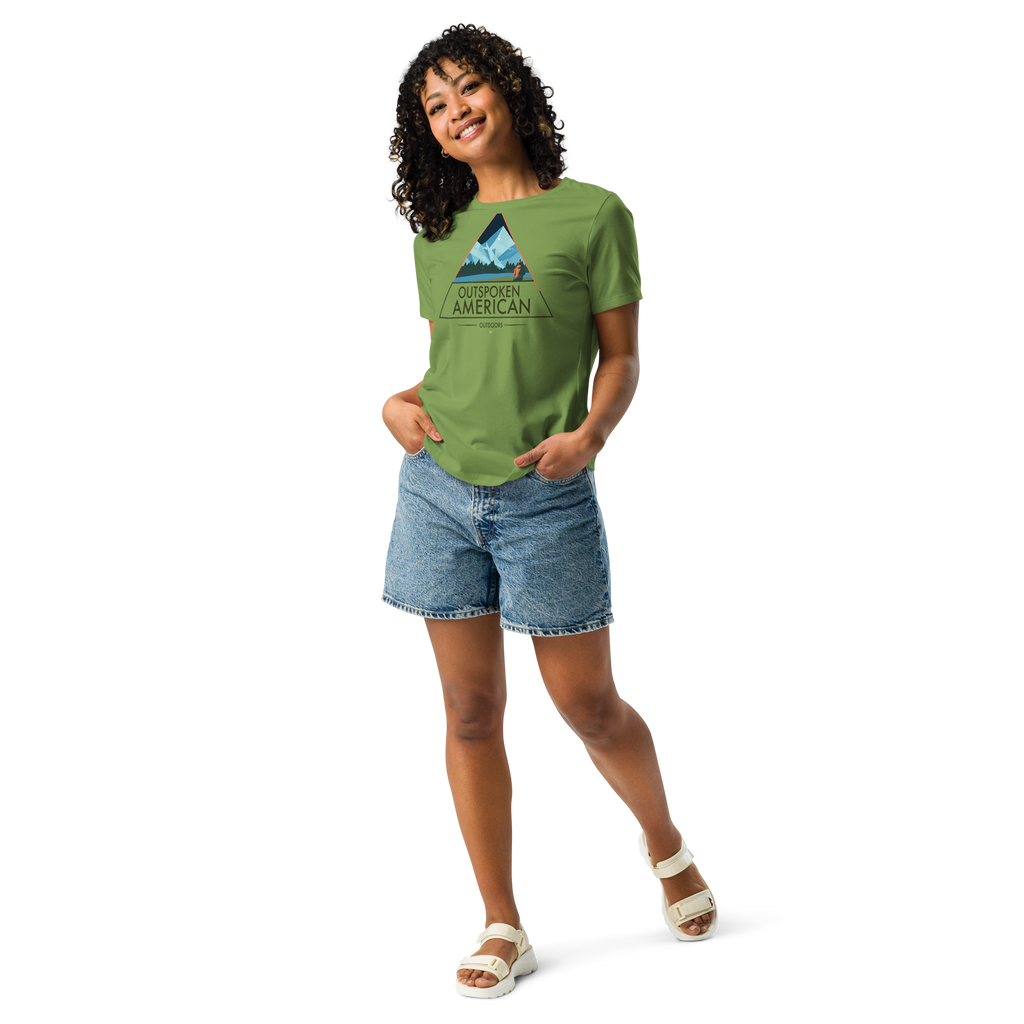 Outspoken American Outdoors (APPALACHIA Design) Women's Tee