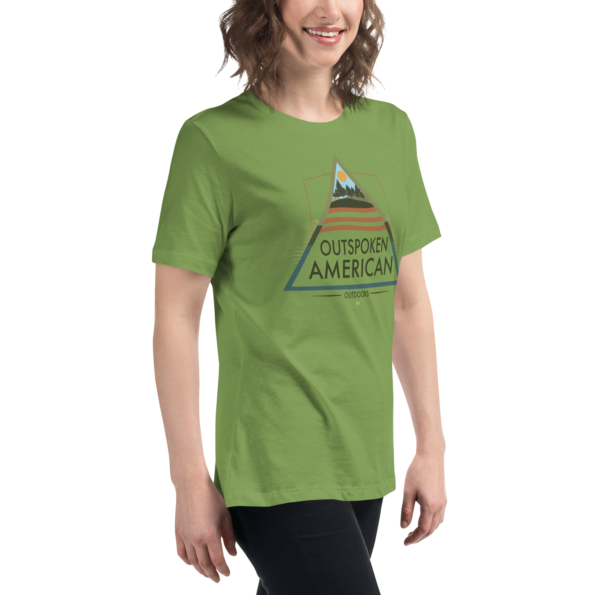 Outspoken American Outdoors (AUGUSTINE Design) Women's Tee