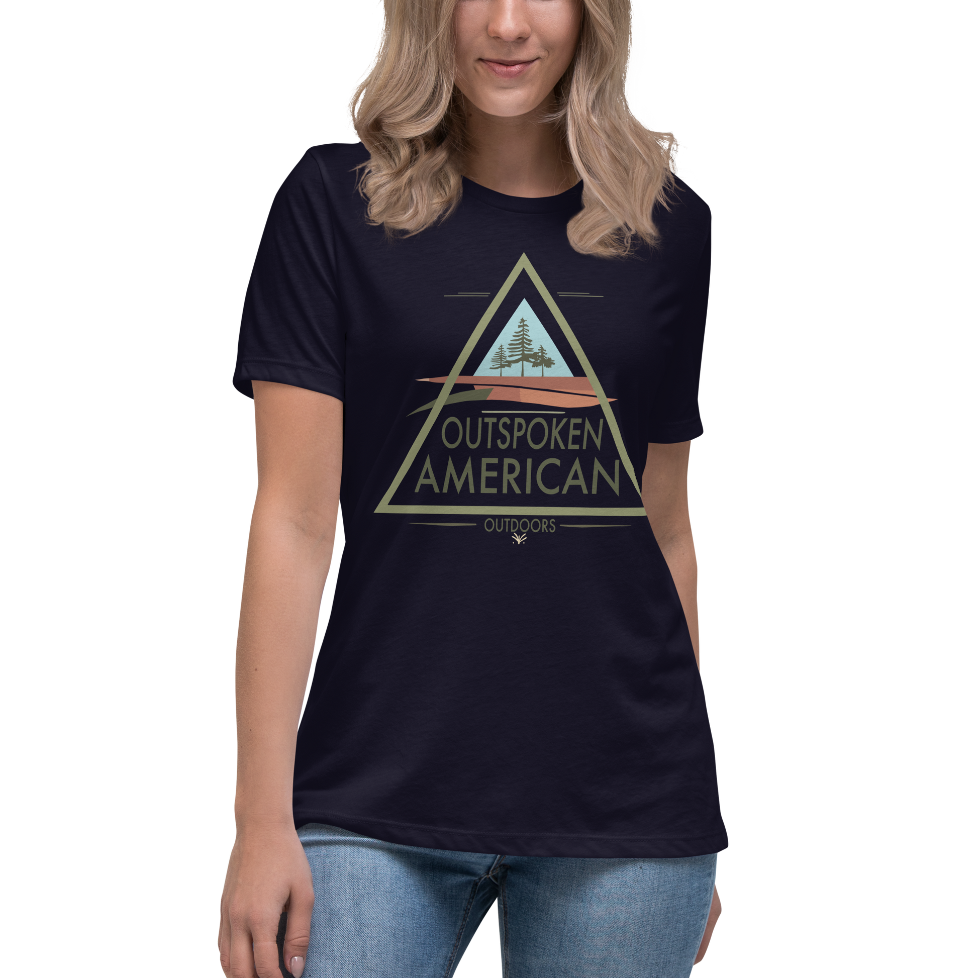 Outspoken American Outdoors (SUMTER Design) Women's Tee