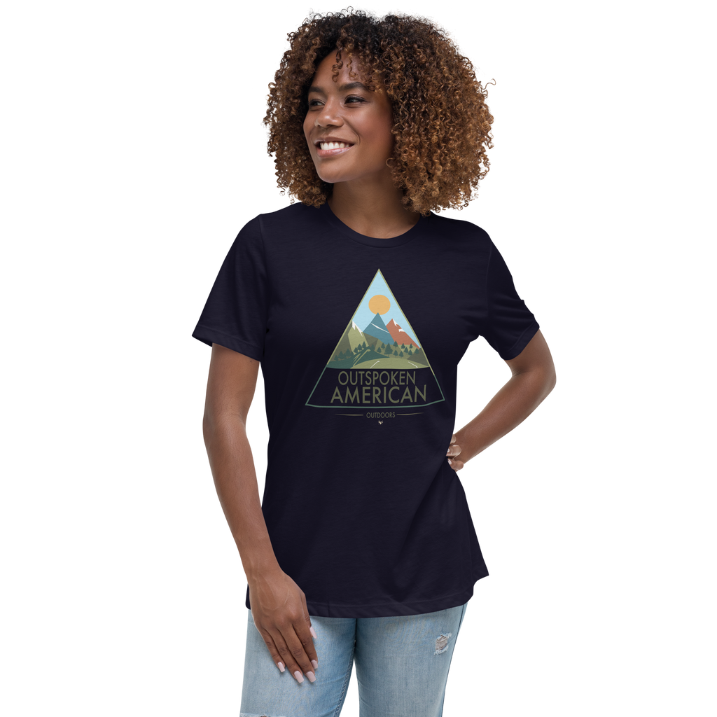 Outspoken American Outdoors (ROCKY Design) Women's Tee