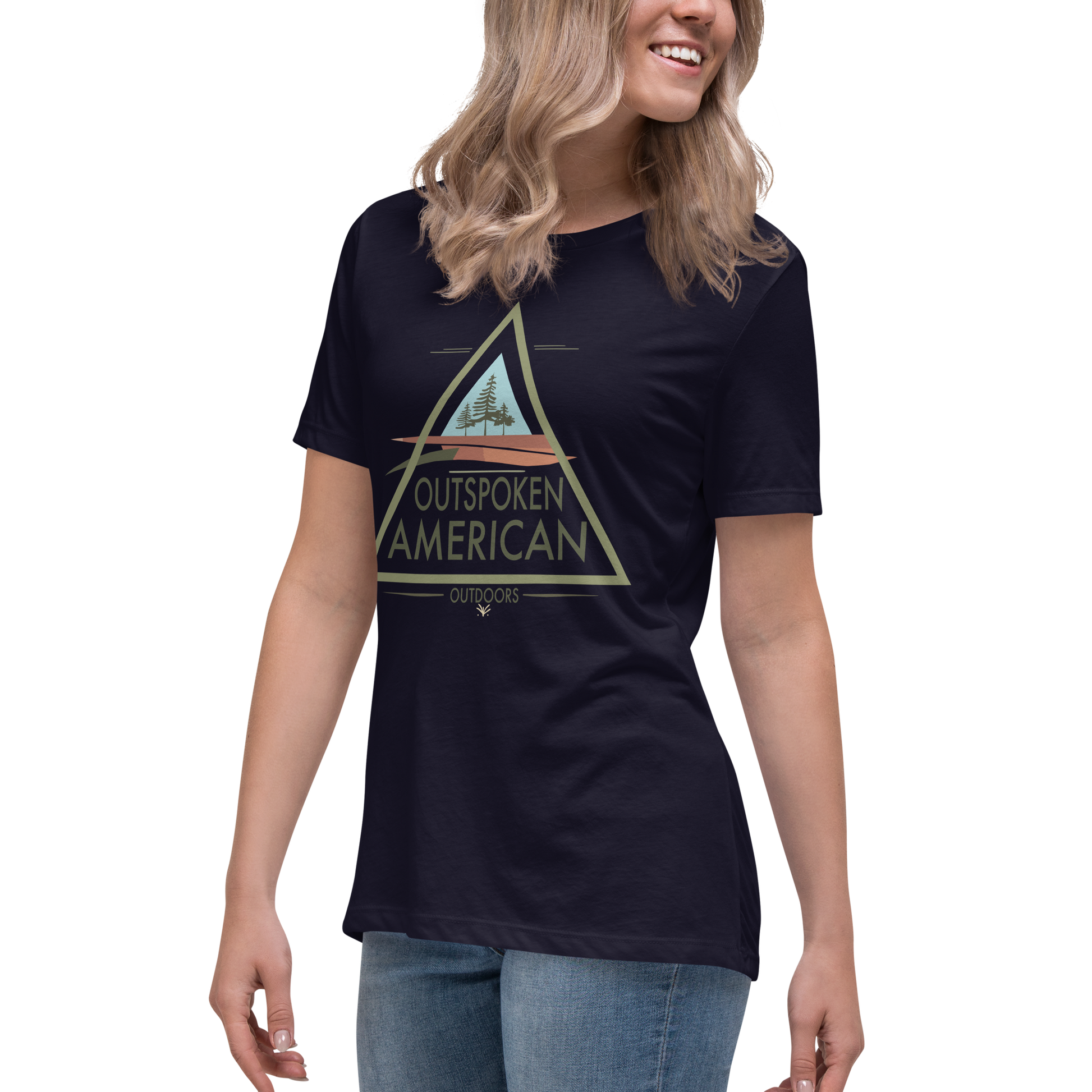 Outspoken American Outdoors (SUMTER Design) Women's Tee