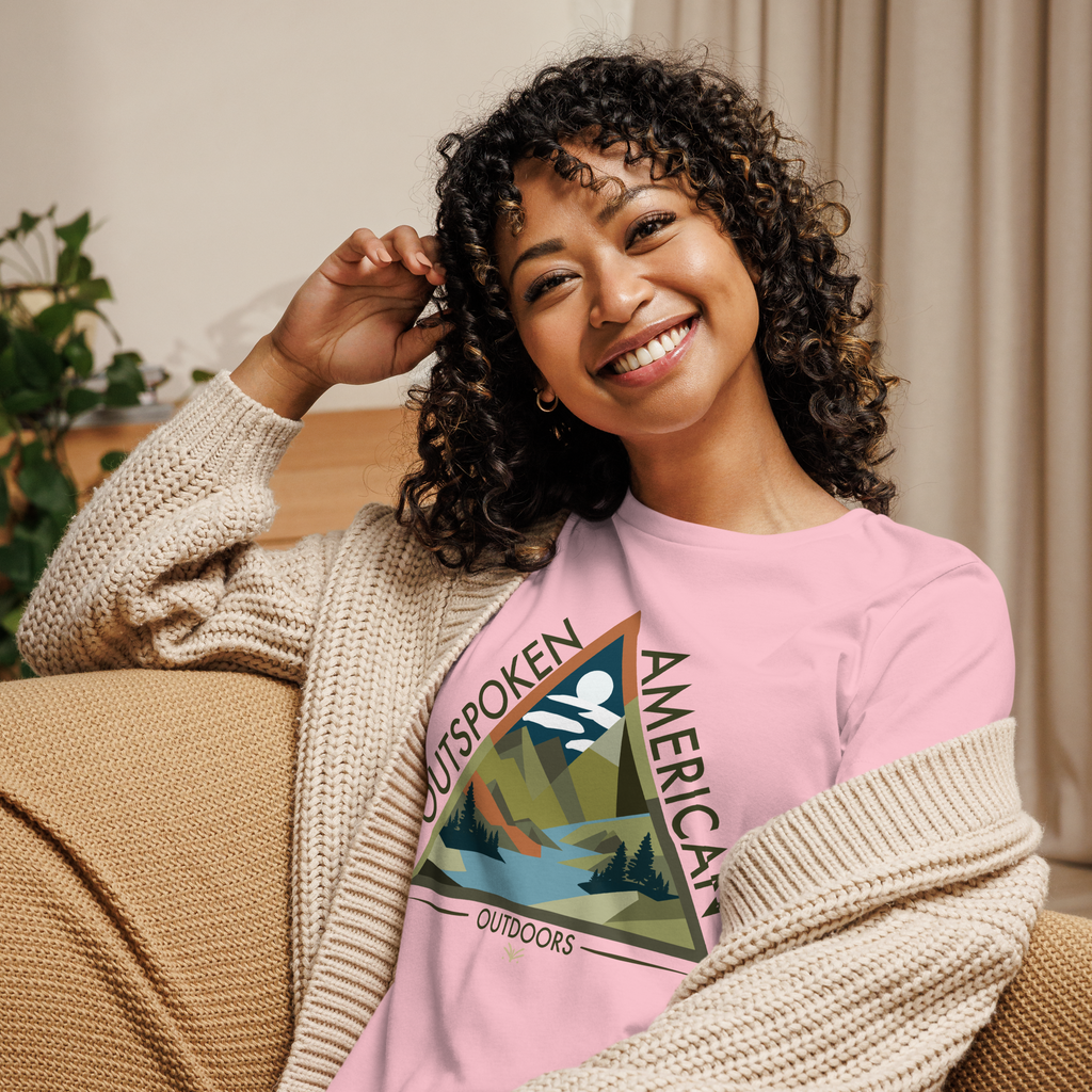 Outspoken American Outdoors (ROME Design) Women's Tee