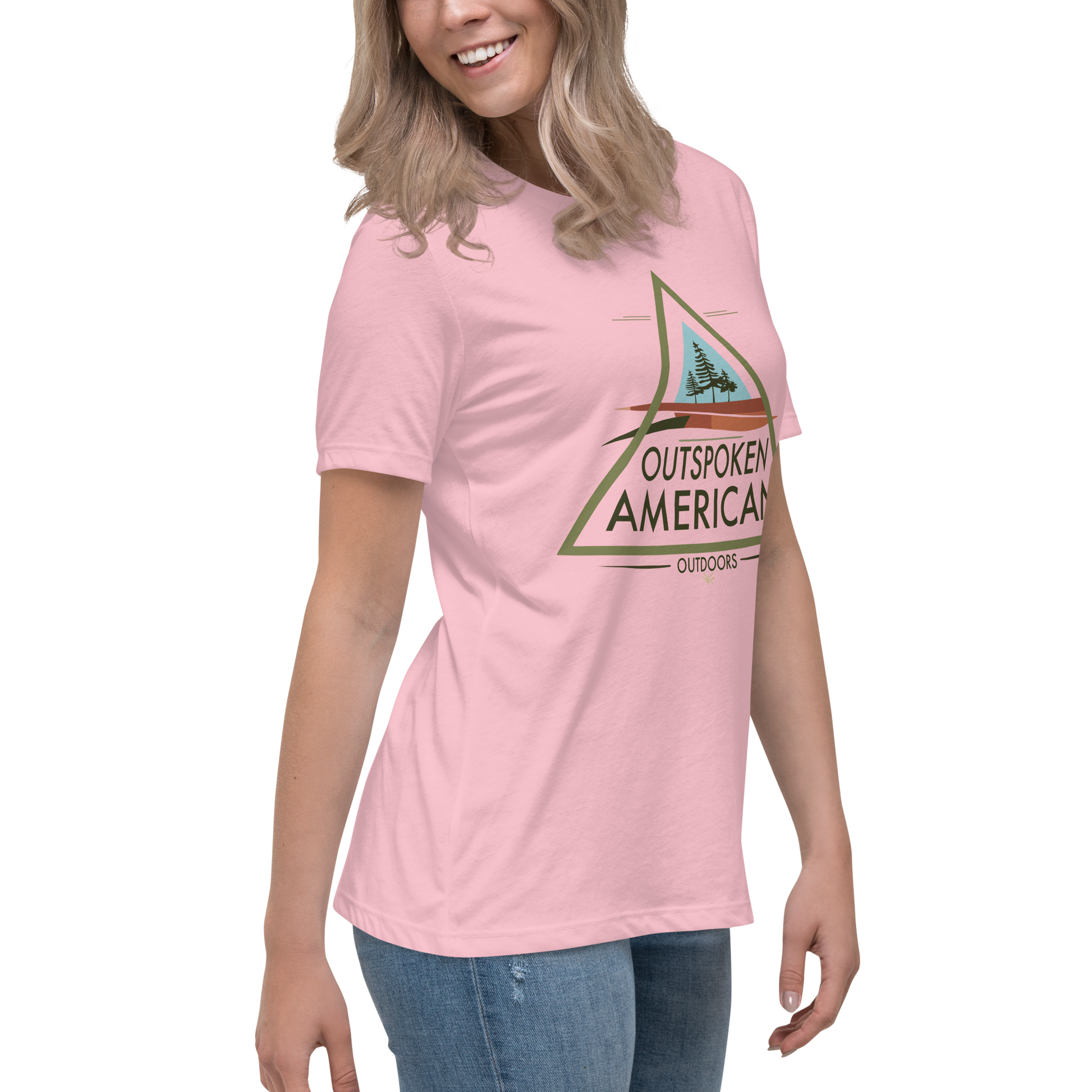 Outspoken American Outdoors (SUMTER Design) Women's Tee