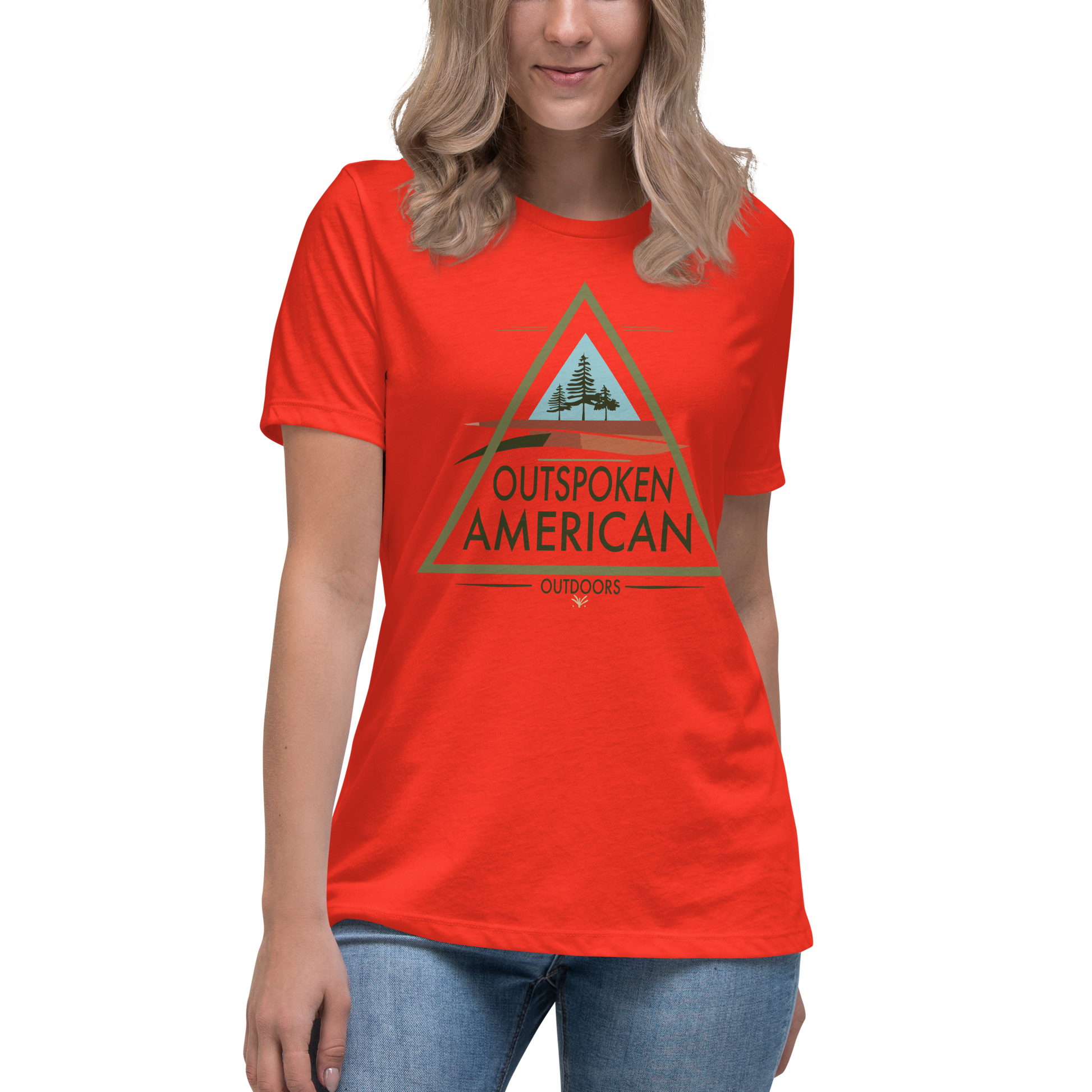 Outspoken American Outdoors (SUMTER Design) Women's Tee