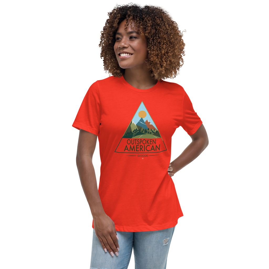 Outspoken American Outdoors (ROCKY Design) Women's Tee