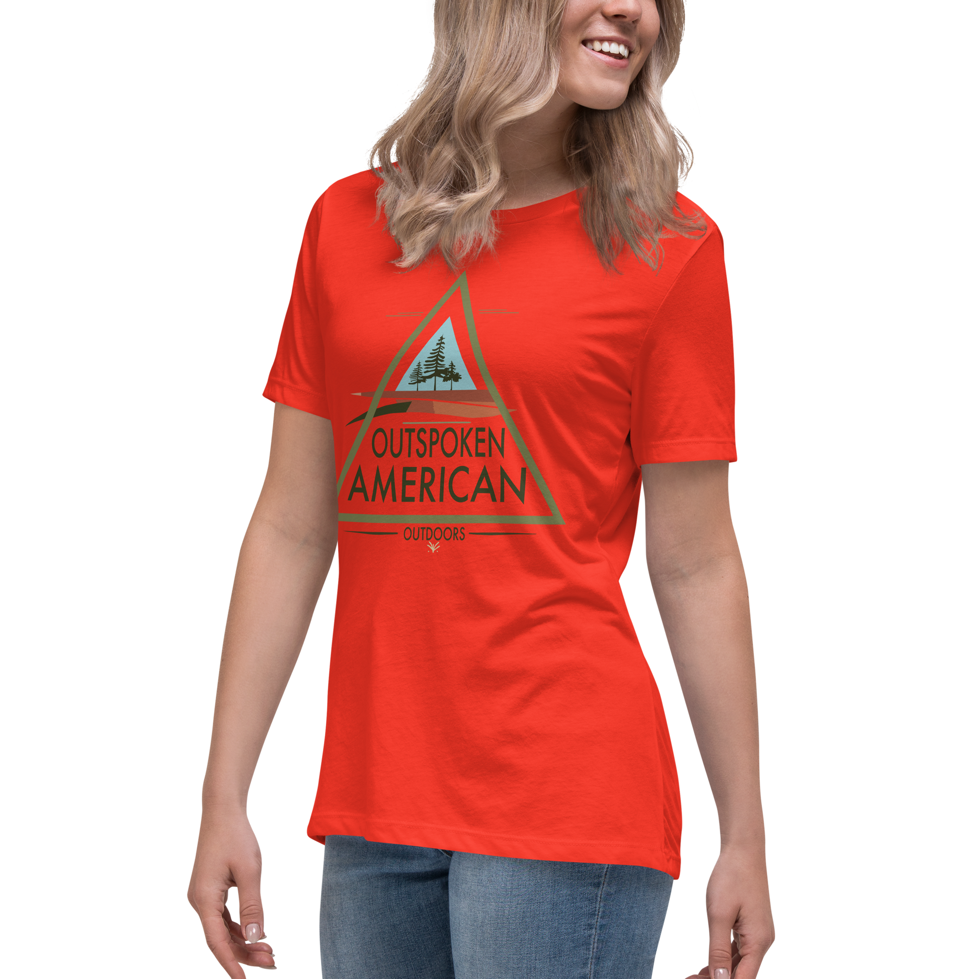 Outspoken American Outdoors (SUMTER Design) Women's Tee