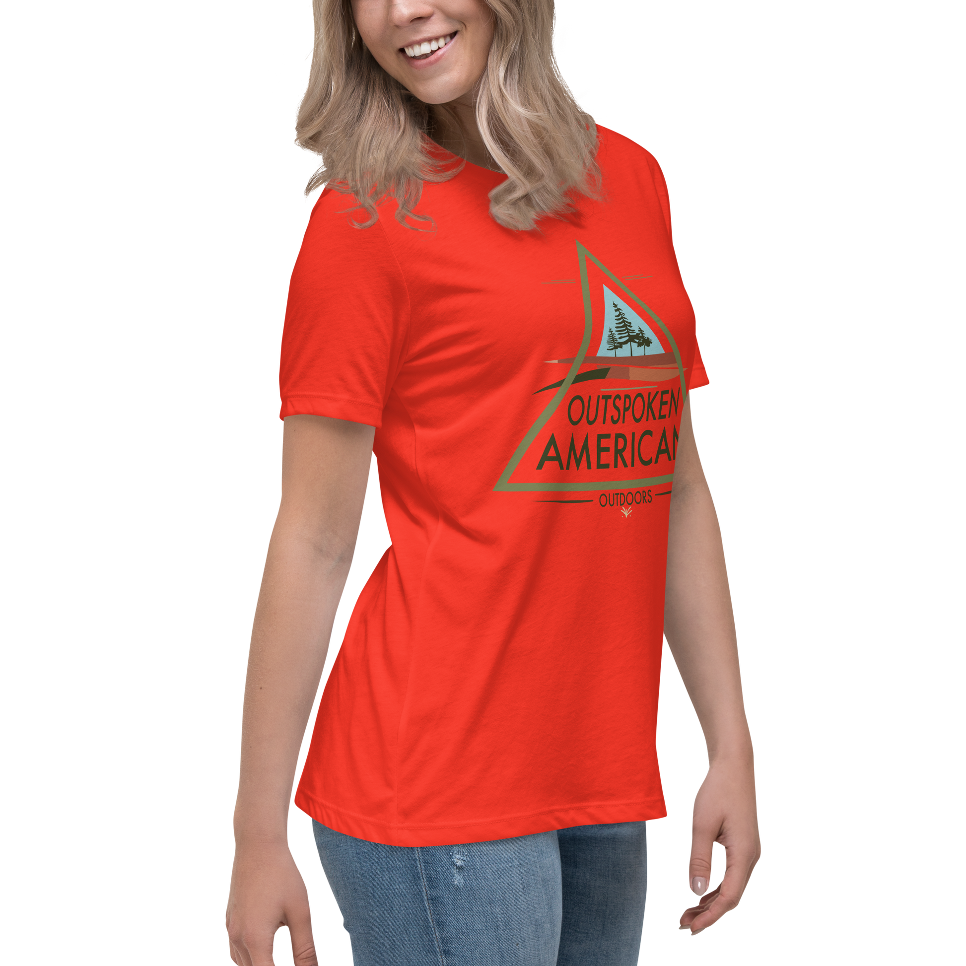 Outspoken American Outdoors (SUMTER Design) Women's Tee
