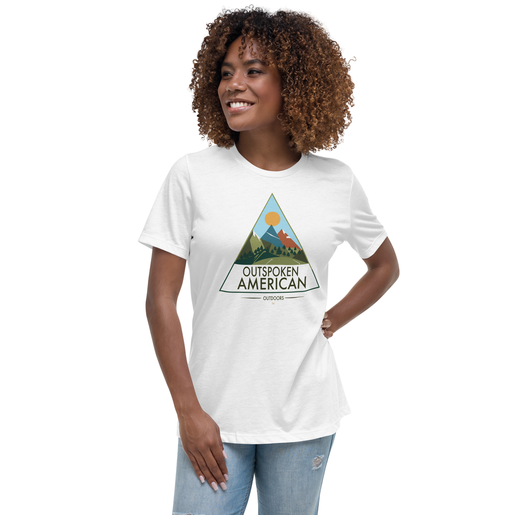 Outspoken American Outdoors (ROCKY Design) Women's Tee