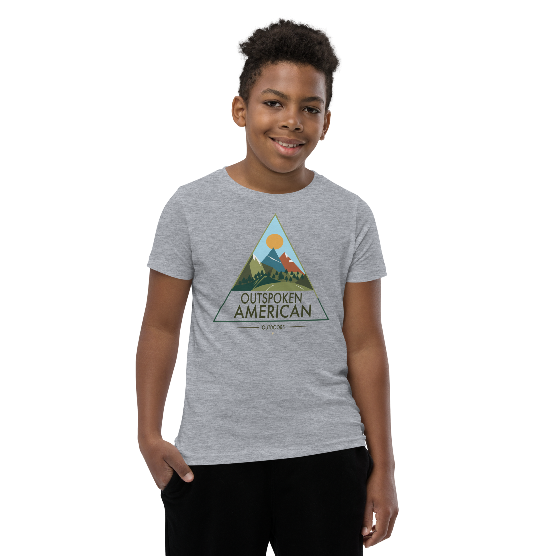 Outspoken American Outdoors (AUGUSTINE Design) Youth Tee