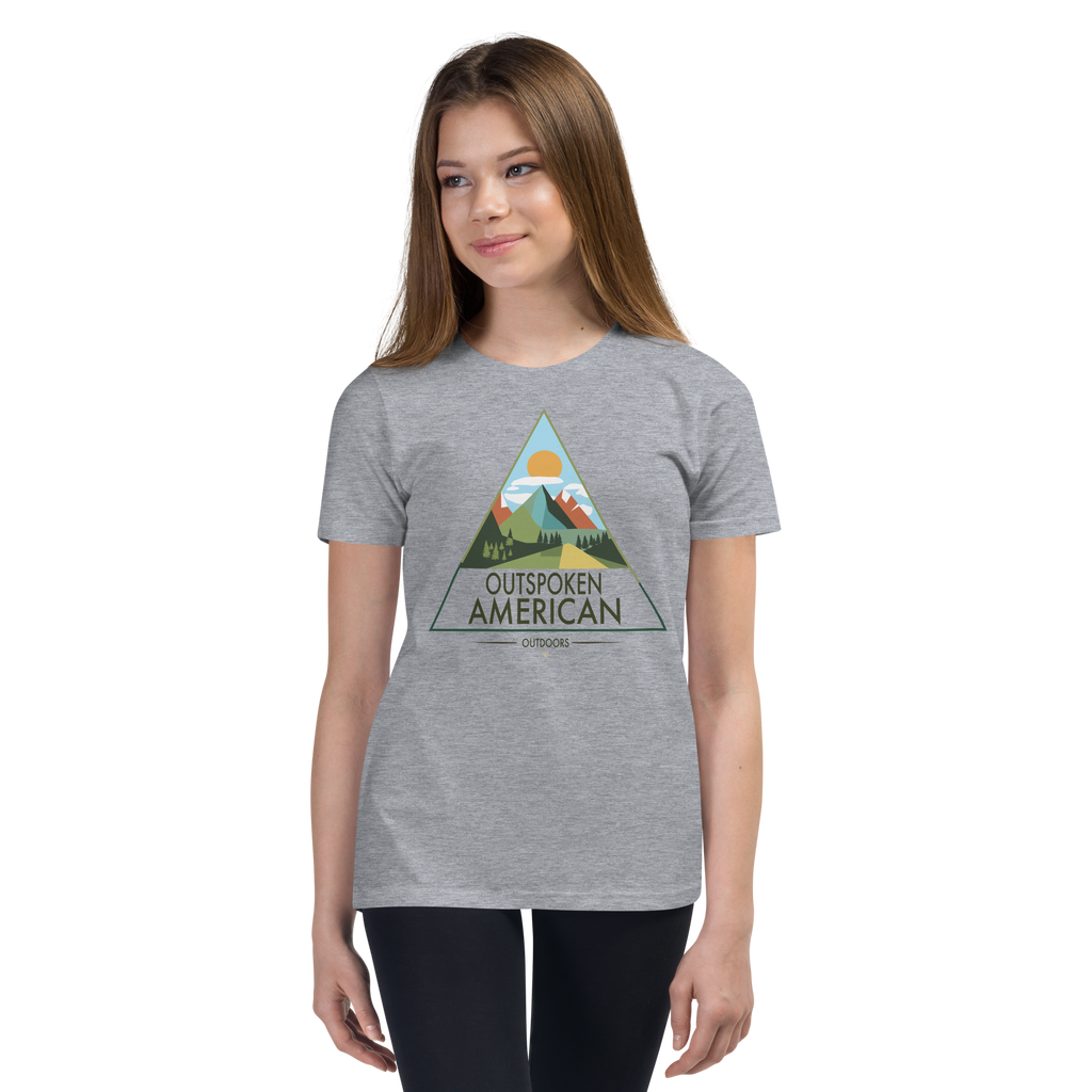 Outspoken American Outdoors (MONROE Design) Youth Tee