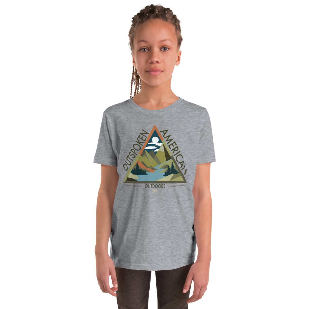 Outspoken American Outdoors (ROME Design) Youth Tee