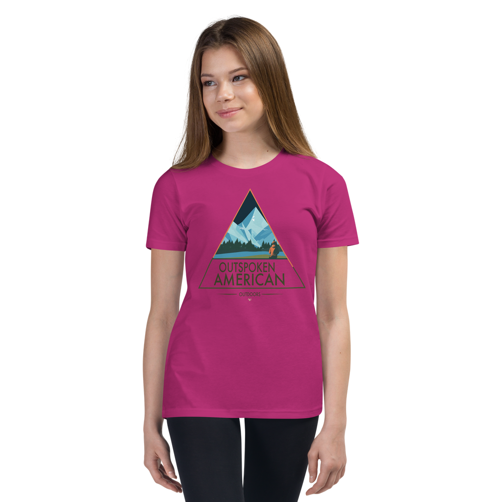 Outspoken American Outdoors (APPALACHIA Design) Youth Tee