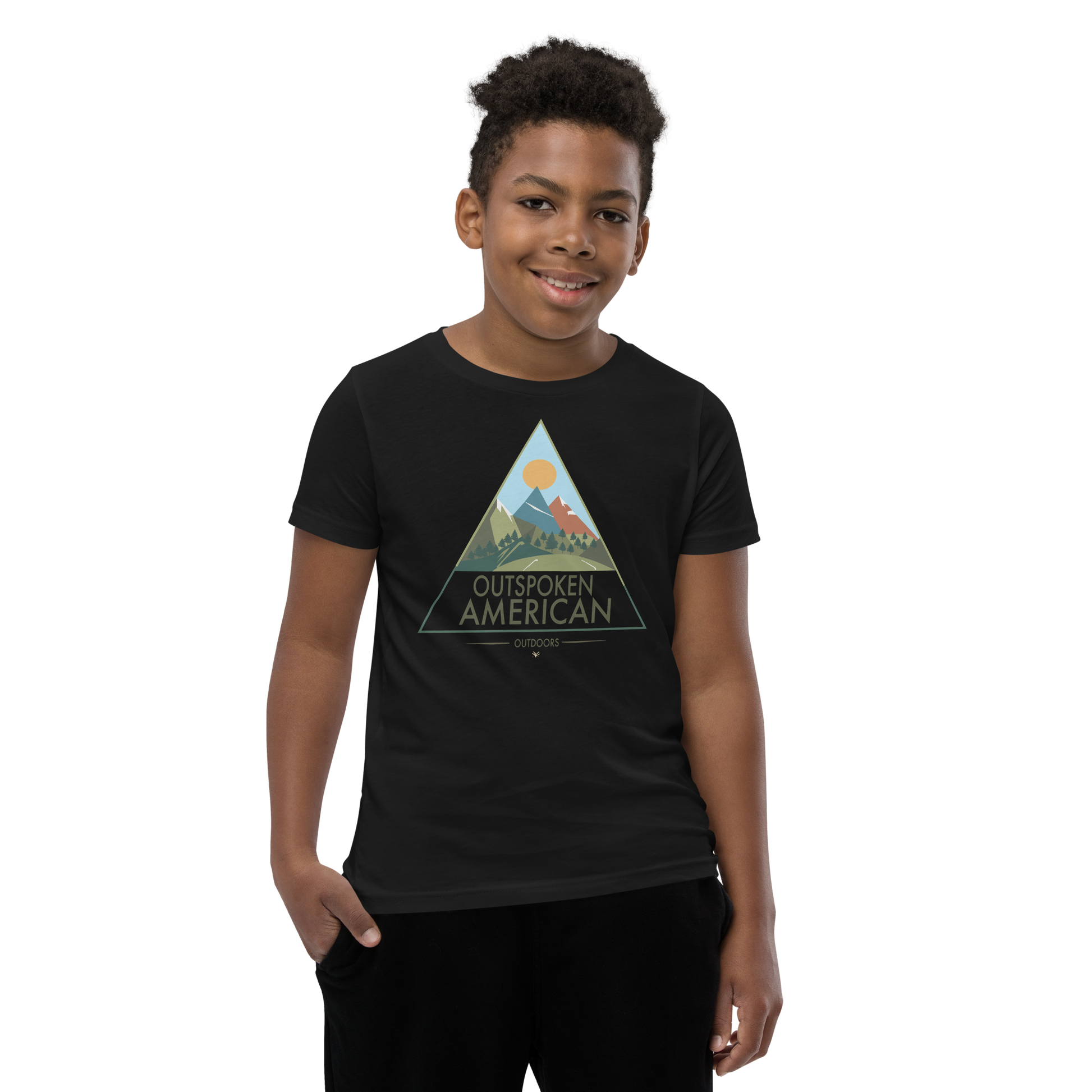 Outspoken American Outdoors (AUGUSTINE Design) Youth Tee