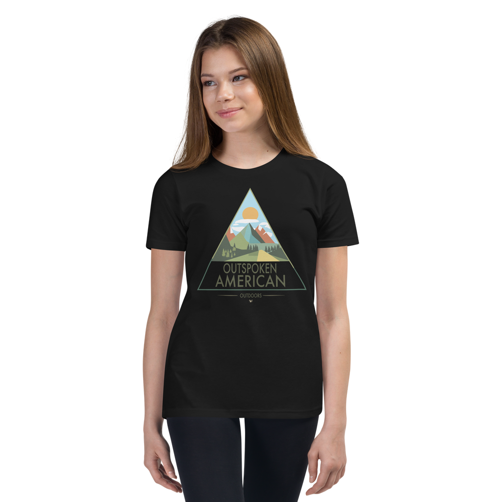 Outspoken American Outdoors (MONROE Design) Youth Tee