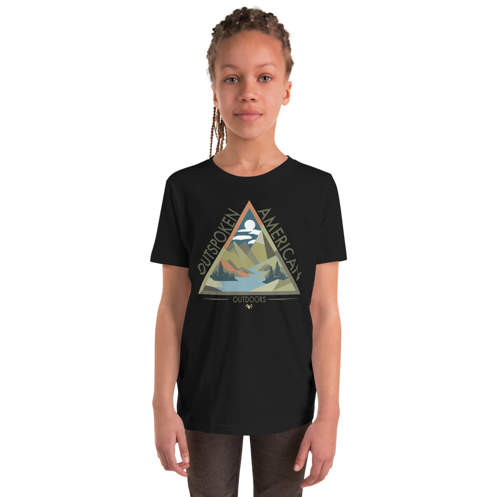 Outspoken American Outdoors (ROME Design) Youth Tee