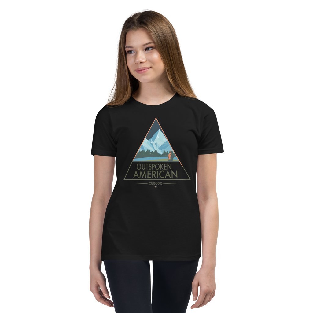 Outspoken American Outdoors (APPALACHIA Design) Youth Tee