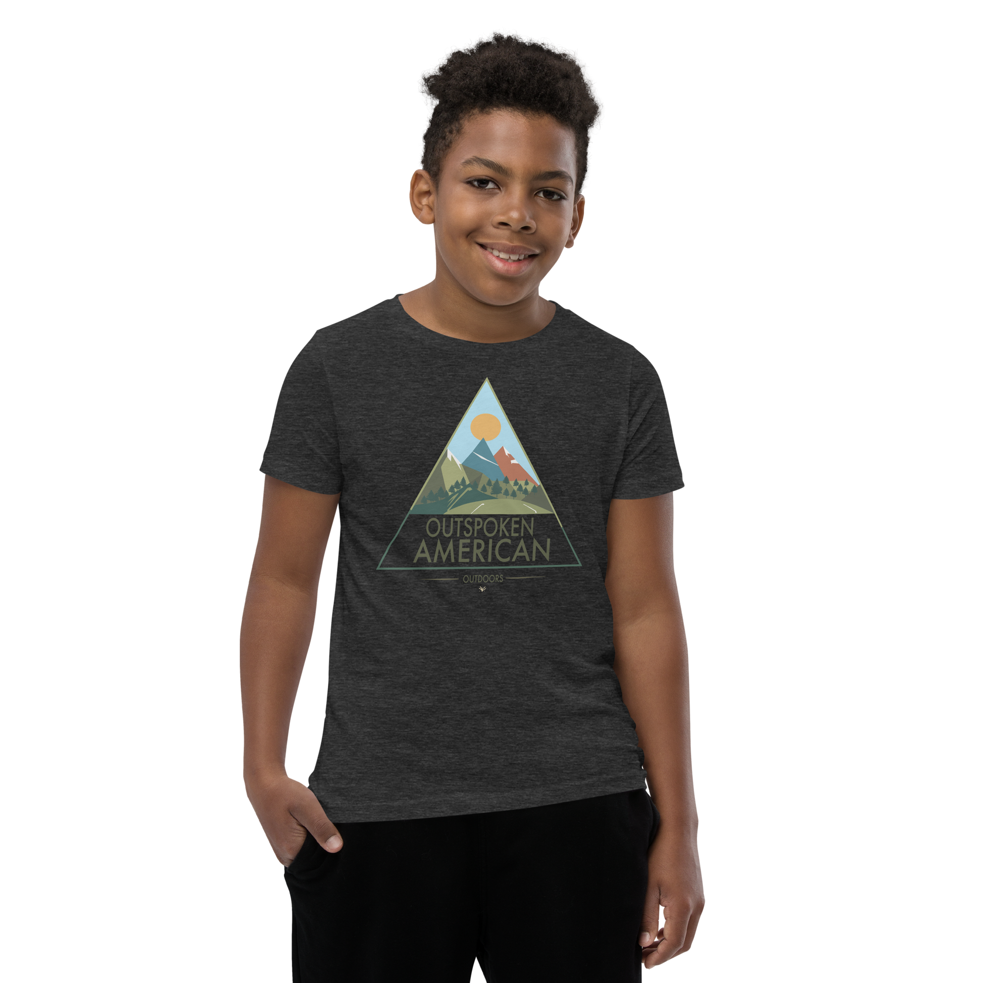Outspoken American Outdoors (AUGUSTINE Design) Youth Tee