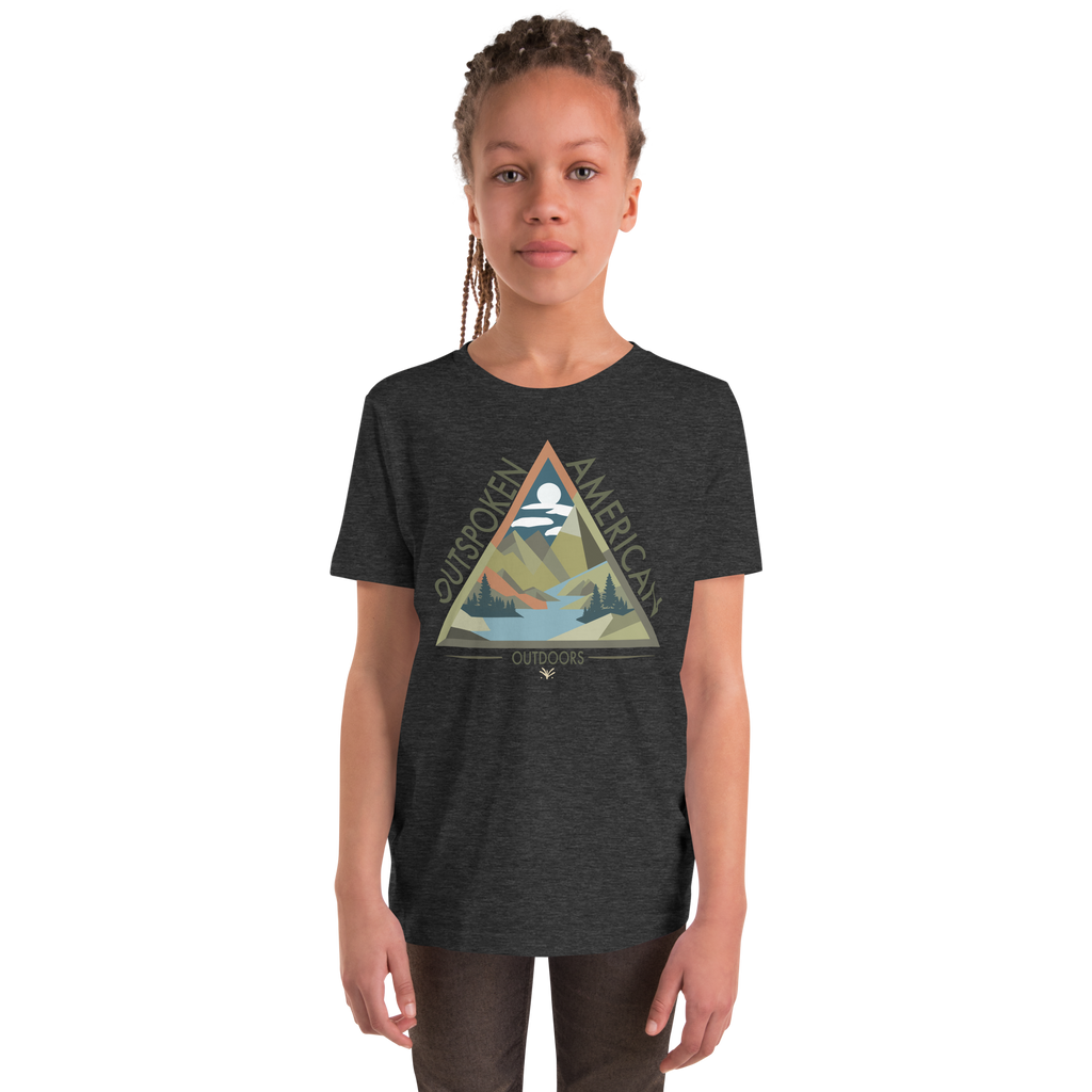 Outspoken American Outdoors (ROME Design) Youth Tee