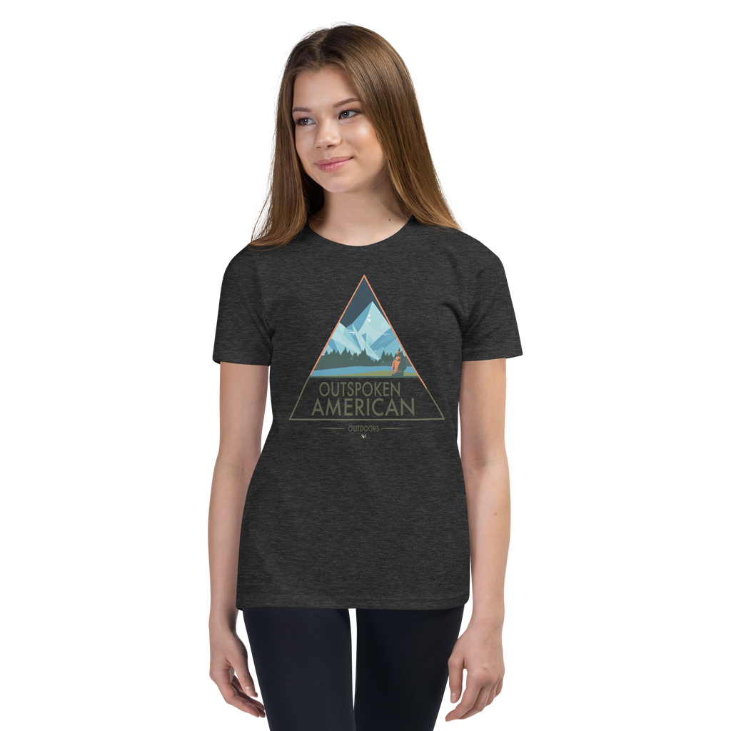 Outspoken American Outdoors (APPALACHIA Design) Youth Tee