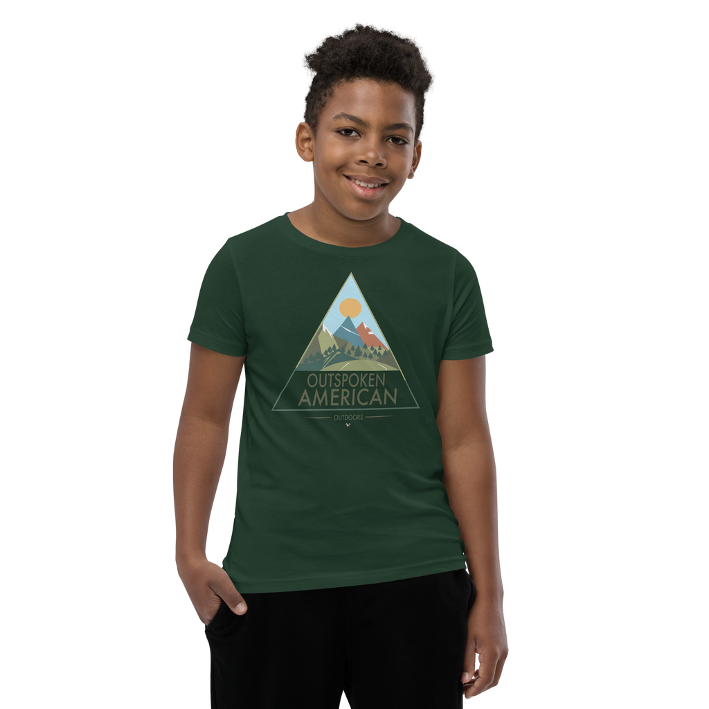 Outspoken American Outdoors (AUGUSTINE Design) Youth Tee