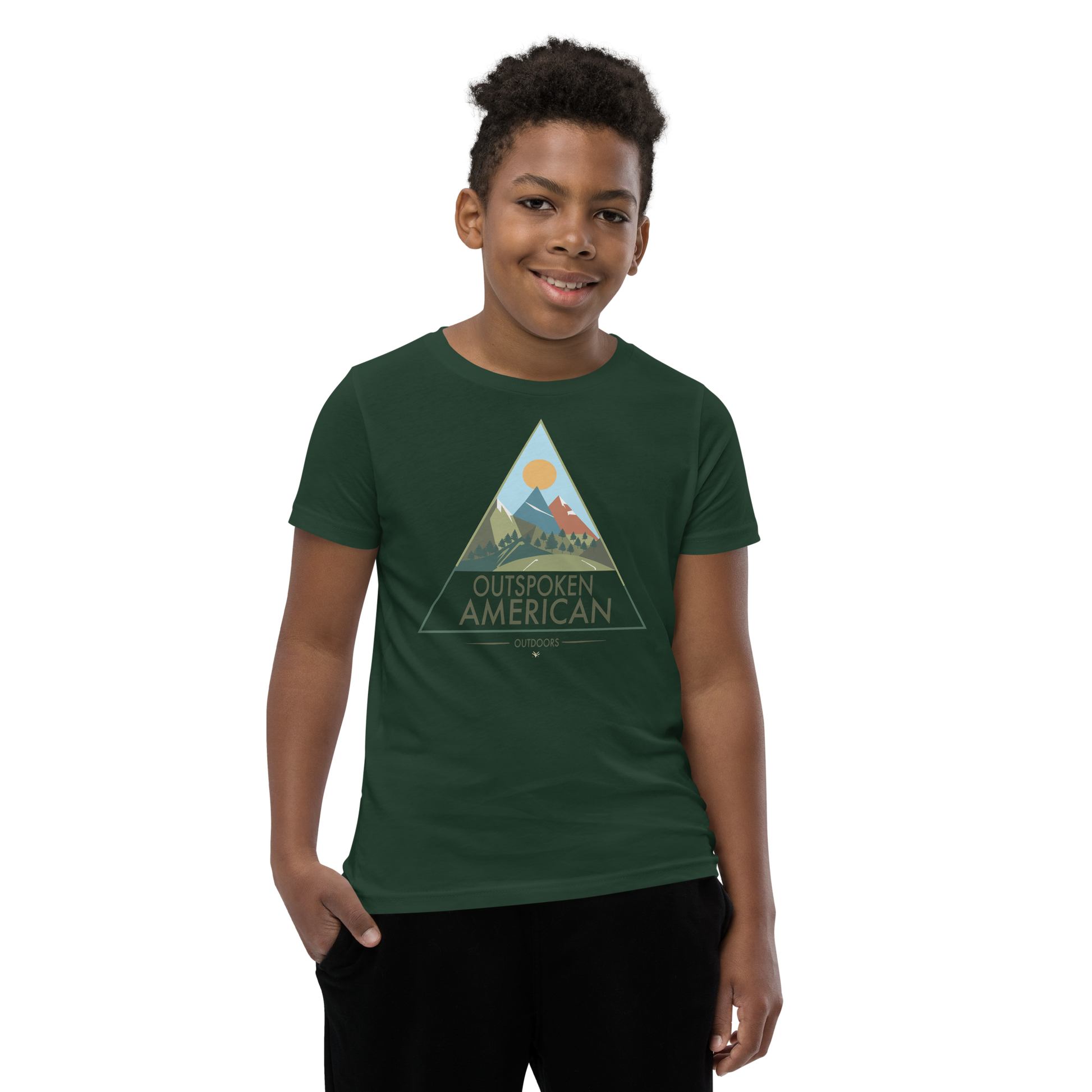 Outspoken American Outdoors (AUGUSTINE Design) Youth Tee