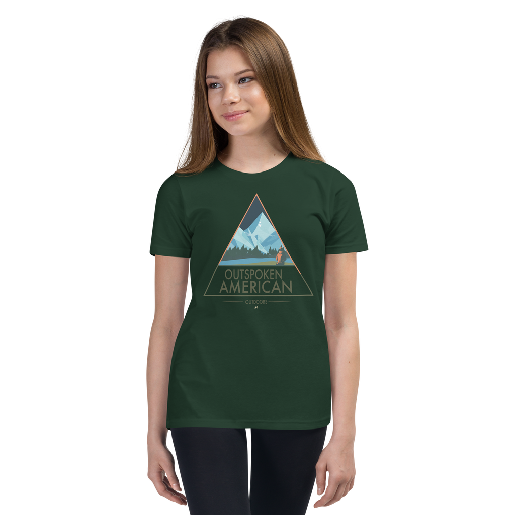 Outspoken American Outdoors (APPALACHIA Design) Youth Tee