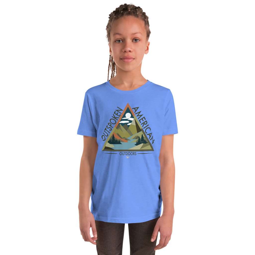 Outspoken American Outdoors (ROME Design) Youth Tee