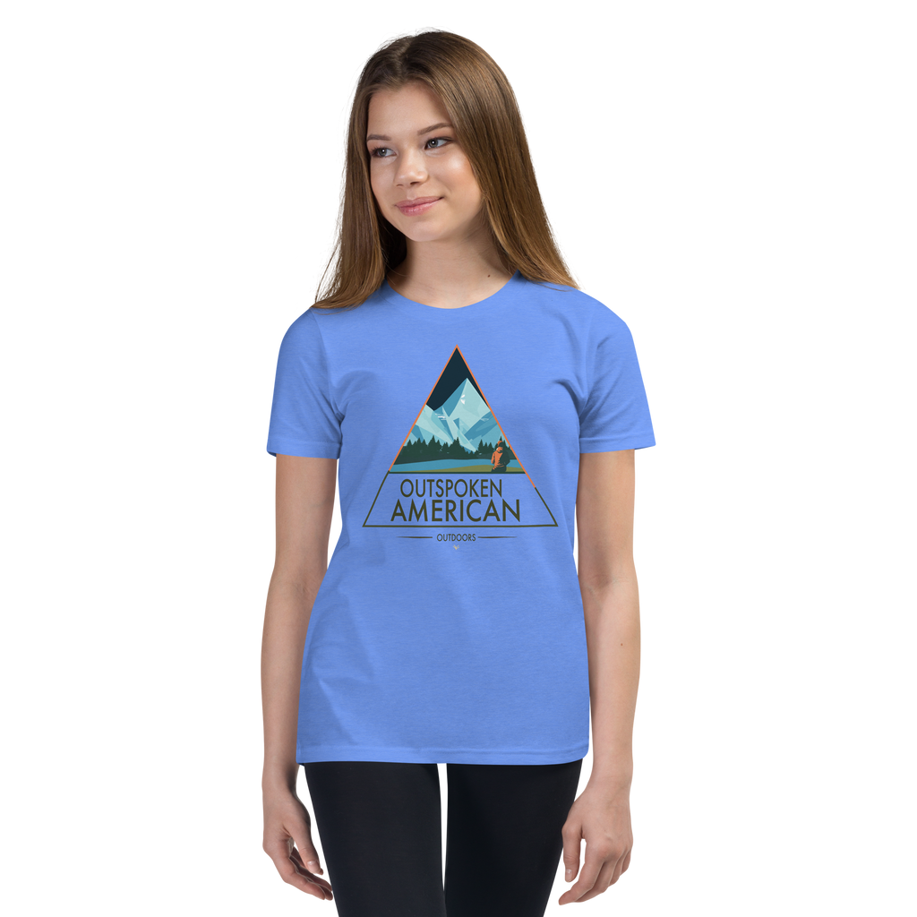 Outspoken American Outdoors (APPALACHIA Design) Youth Tee