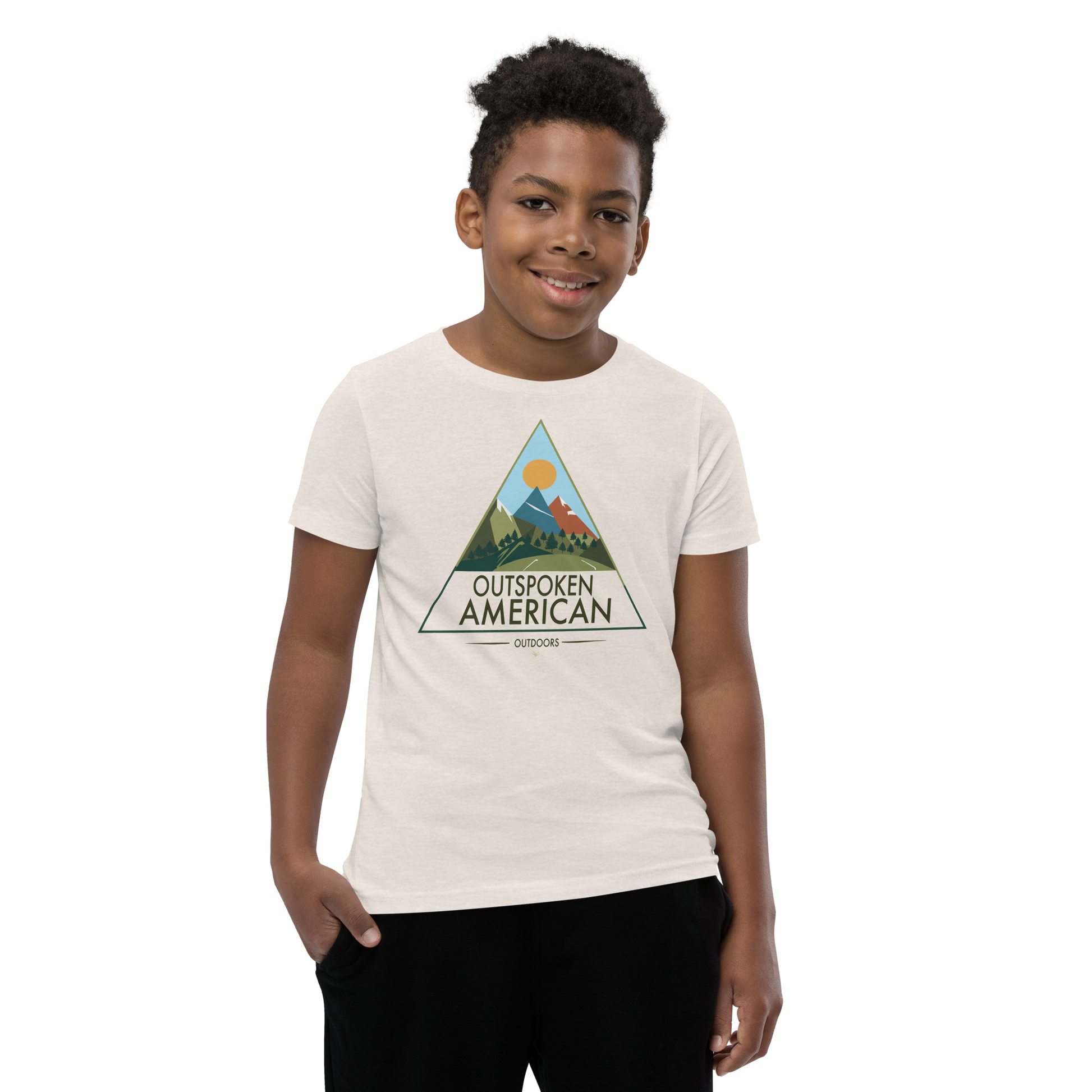 Outspoken American Outdoors (AUGUSTINE Design) Youth Tee