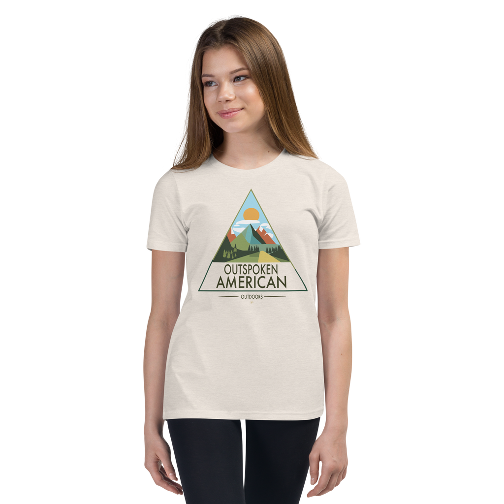 Outspoken American Outdoors (MONROE Design) Youth Tee