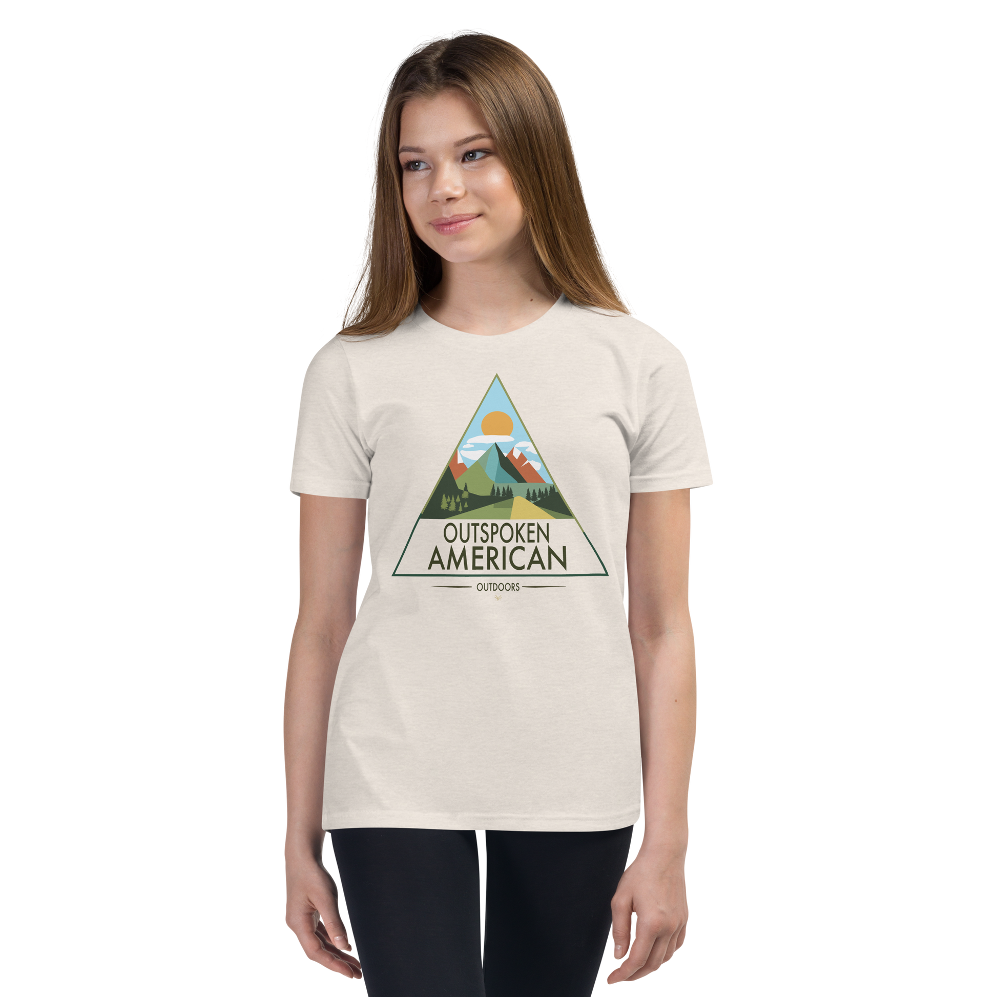 Outspoken American Outdoors (MONROE Design) Youth Tee