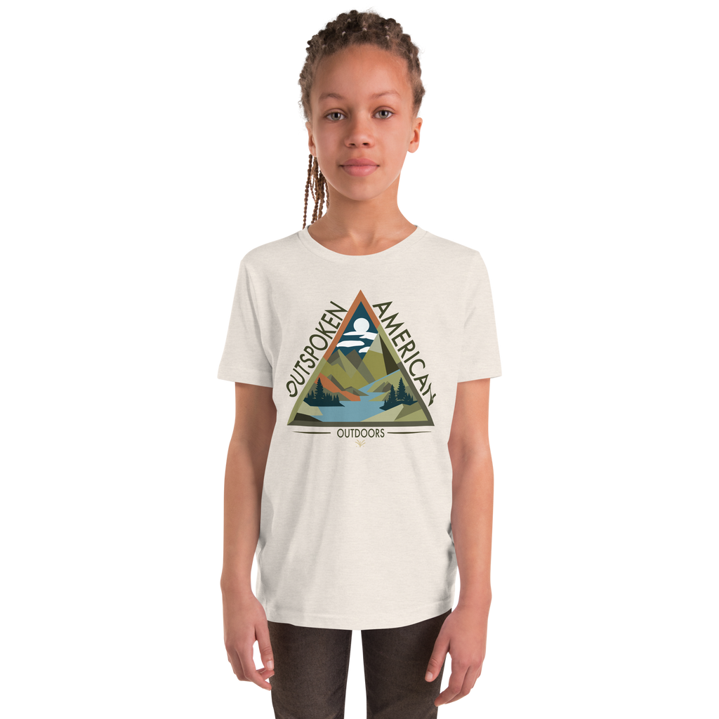 Outspoken American Outdoors (ROME Design) Youth Tee