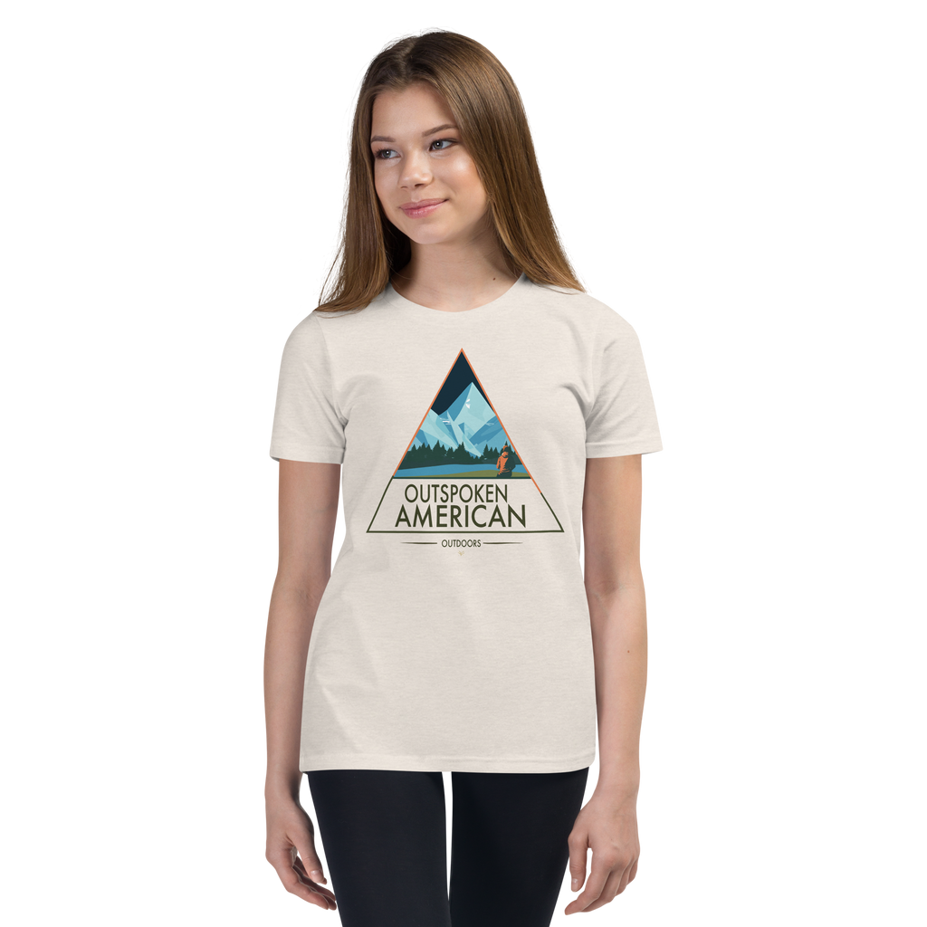Outspoken American Outdoors (APPALACHIA Design) Youth Tee