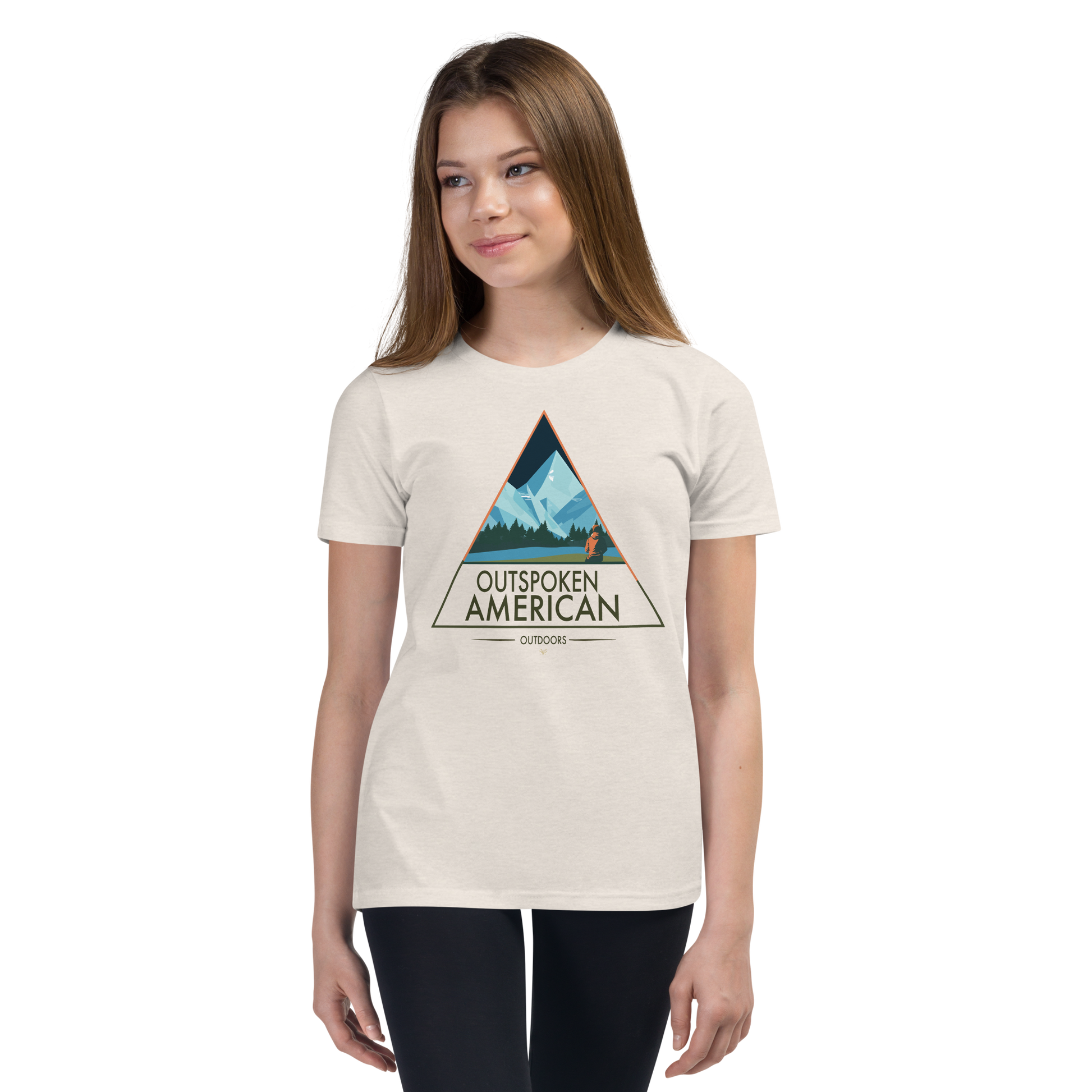 Outspoken American Outdoors (APPALACHIA Design) Youth Tee
