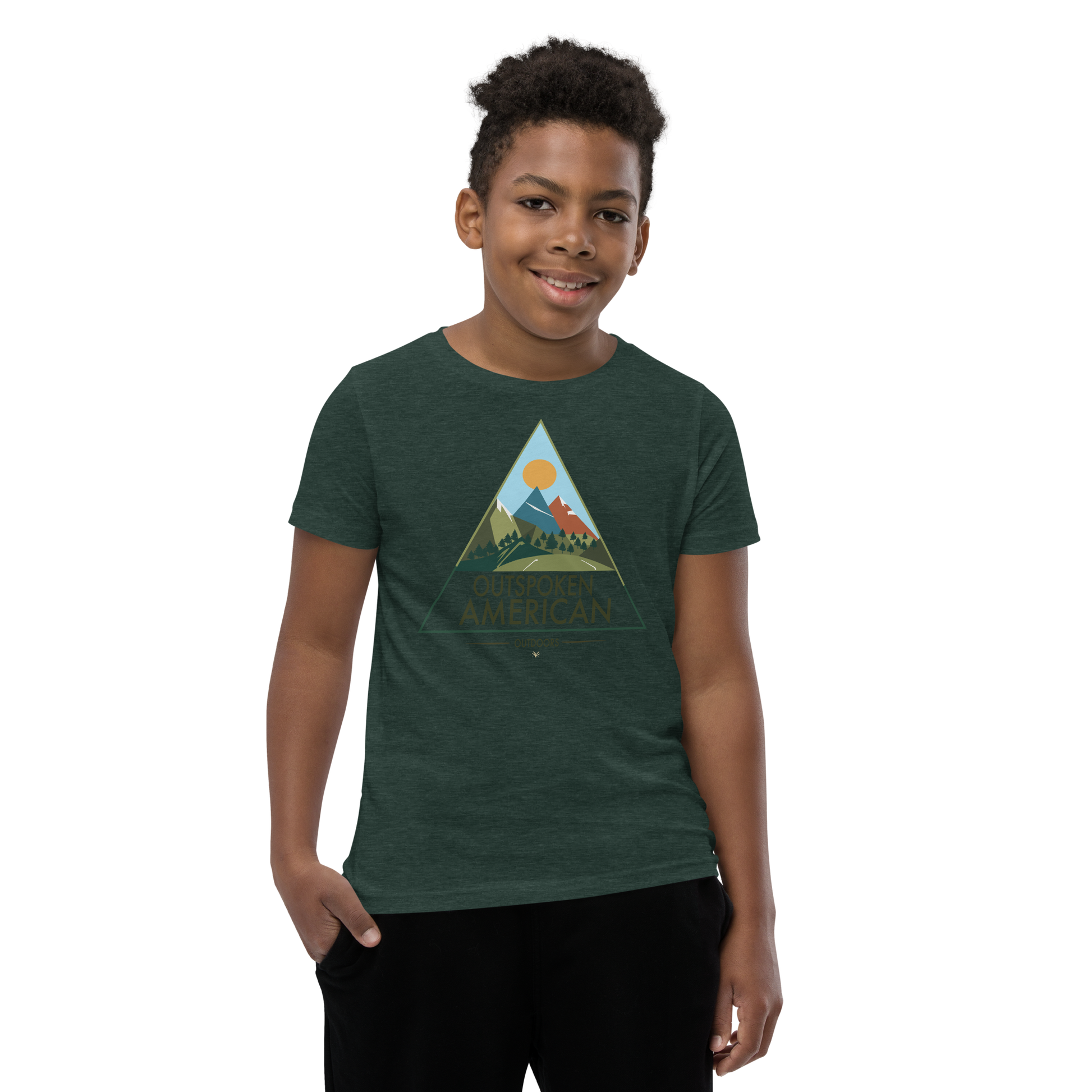 Outspoken American Outdoors (AUGUSTINE Design) Youth Tee