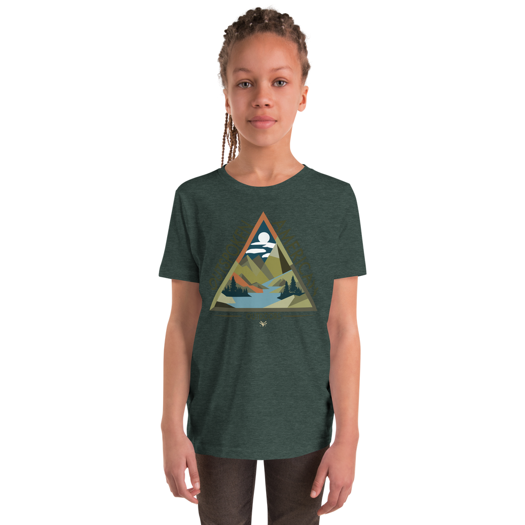 Outspoken American Outdoors (ROME Design) Youth Tee