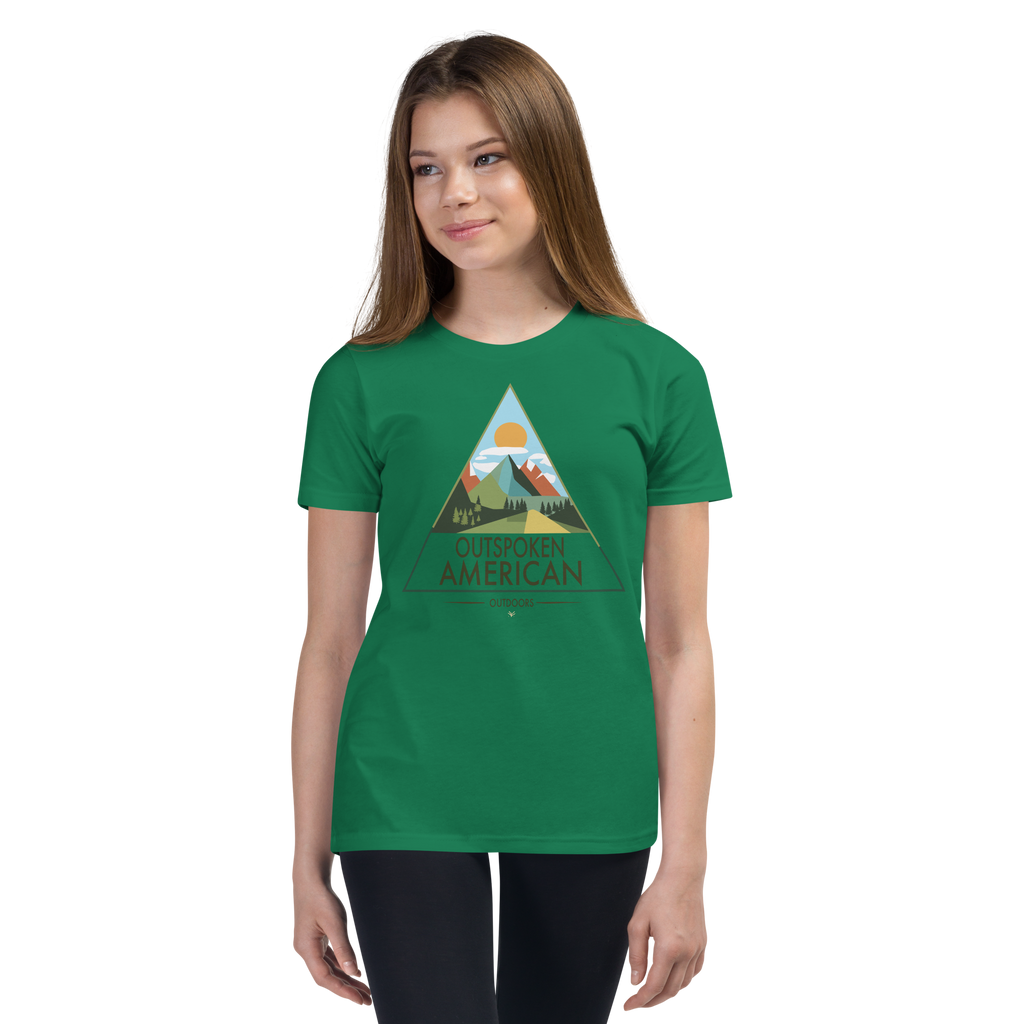 Outspoken American Outdoors (MONROE Design) Youth Tee