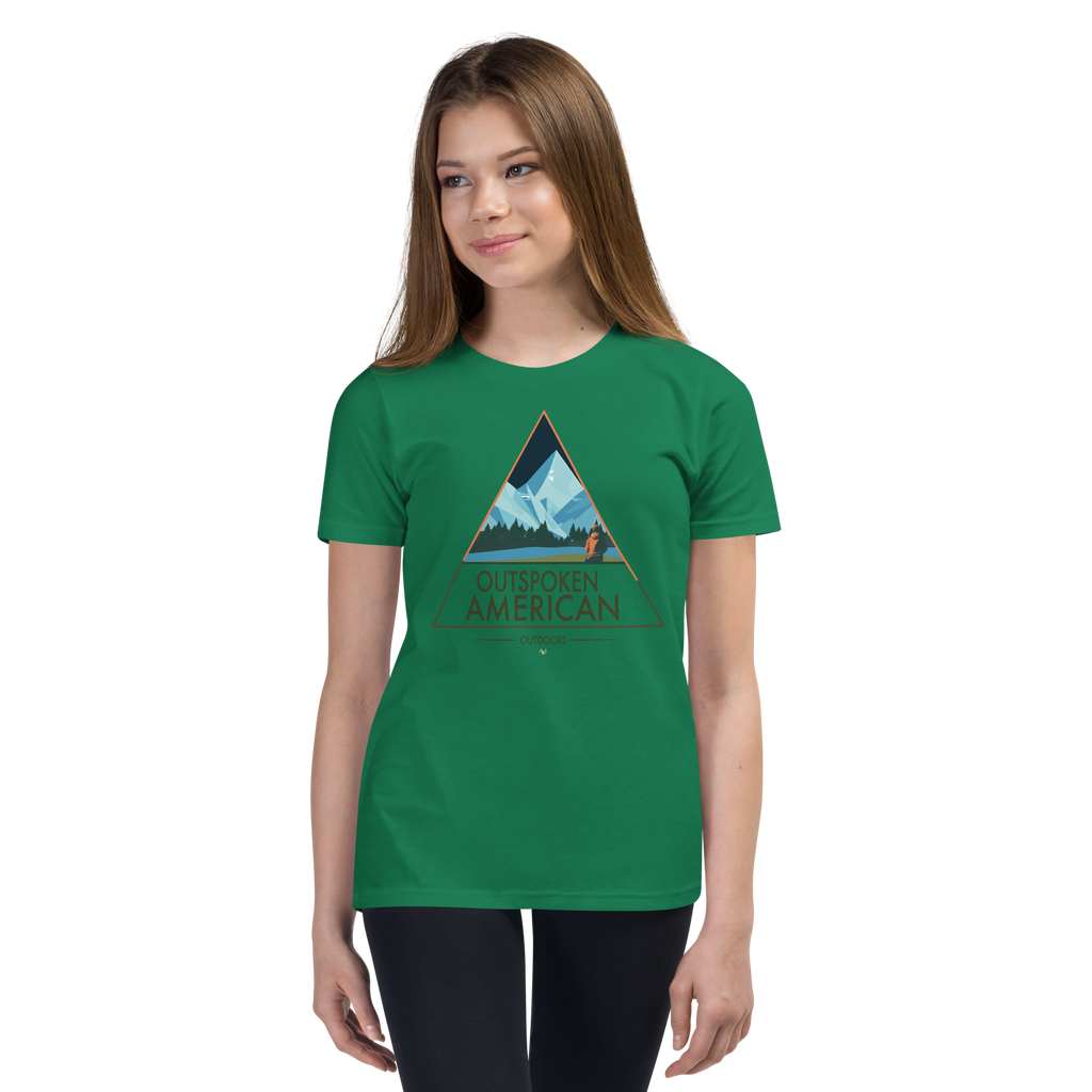 Outspoken American Outdoors (APPALACHIA Design) Youth Tee