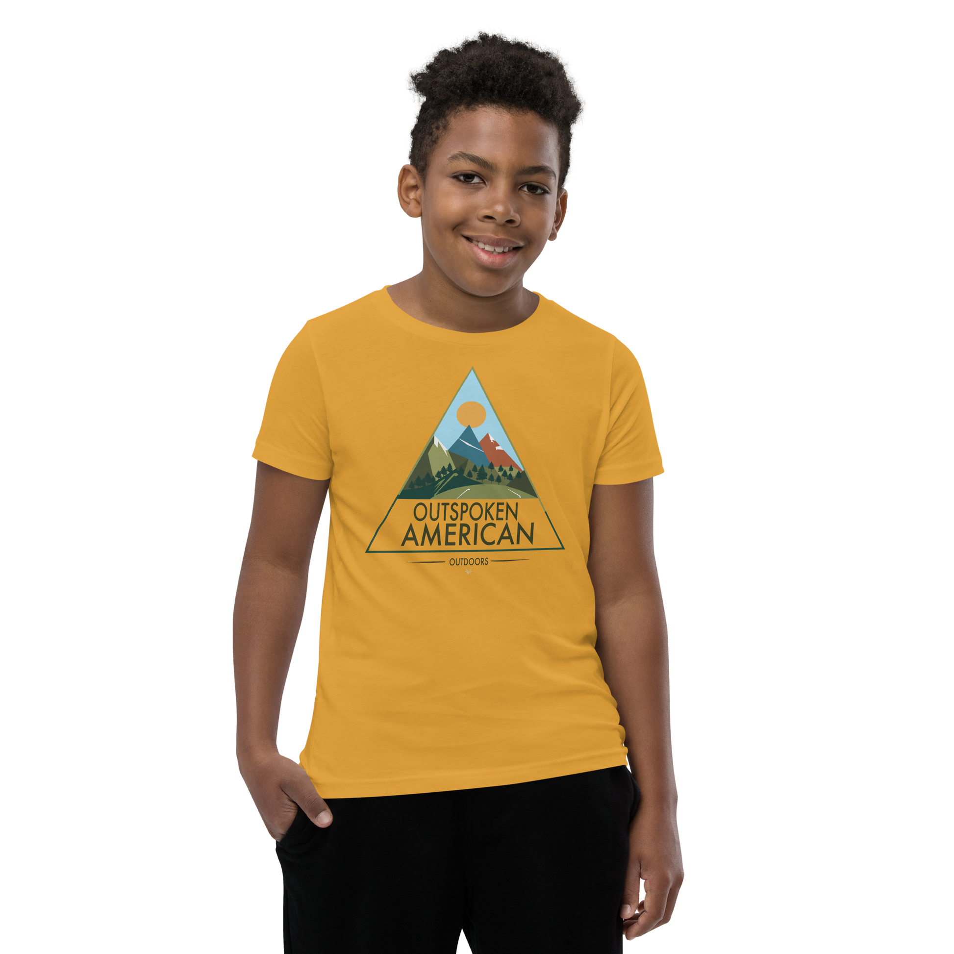 Outspoken American Outdoors (AUGUSTINE Design) Youth Tee
