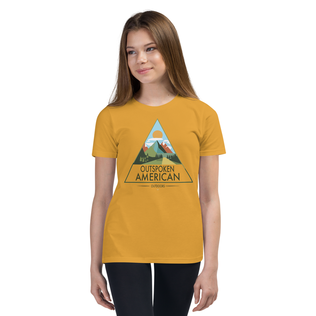 Outspoken American Outdoors (MONROE Design) Youth Tee